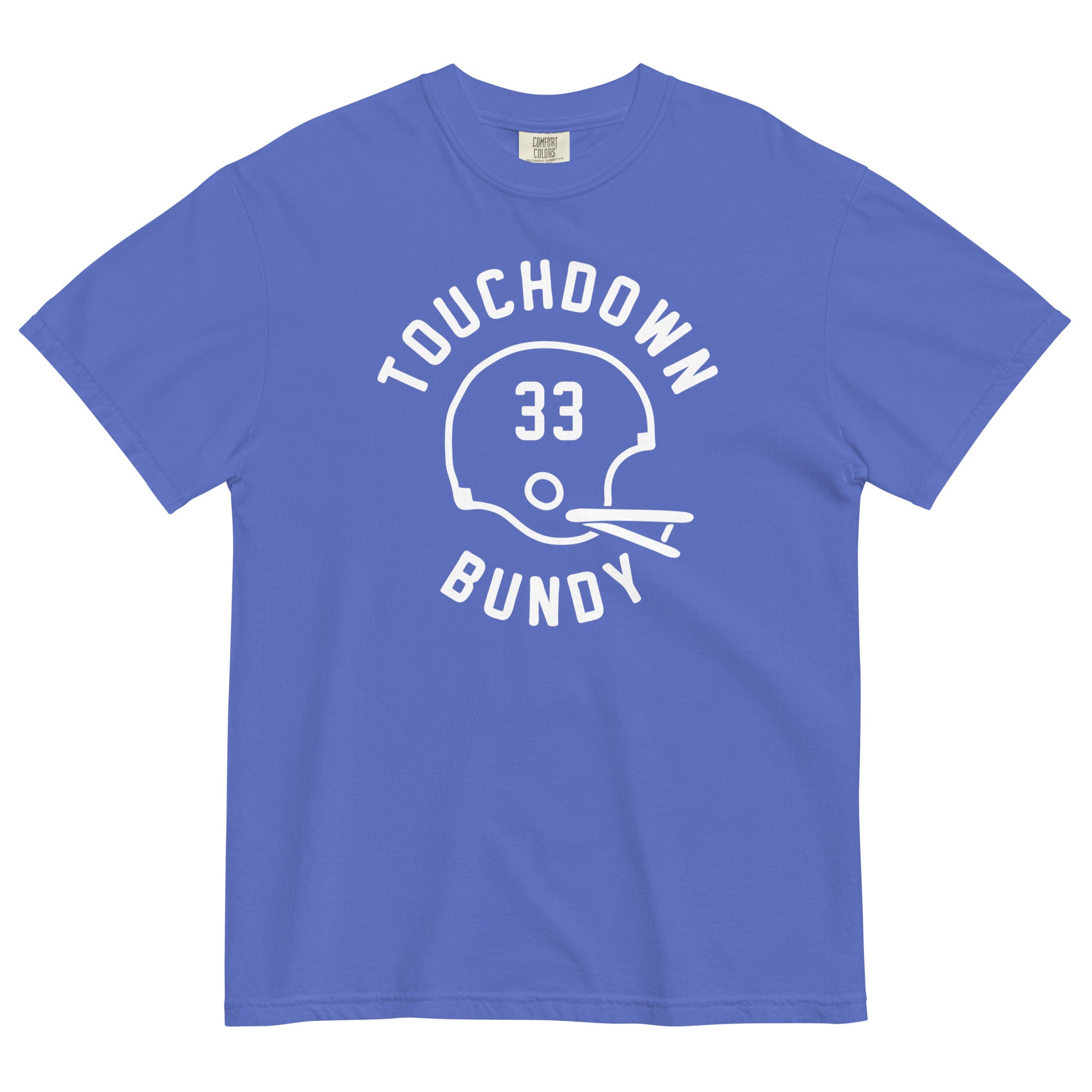 Touchdown Bundy Men's Relaxed Fit Tee Hoodie, Sweatshirt | PureTeeCo.com (Image 1)