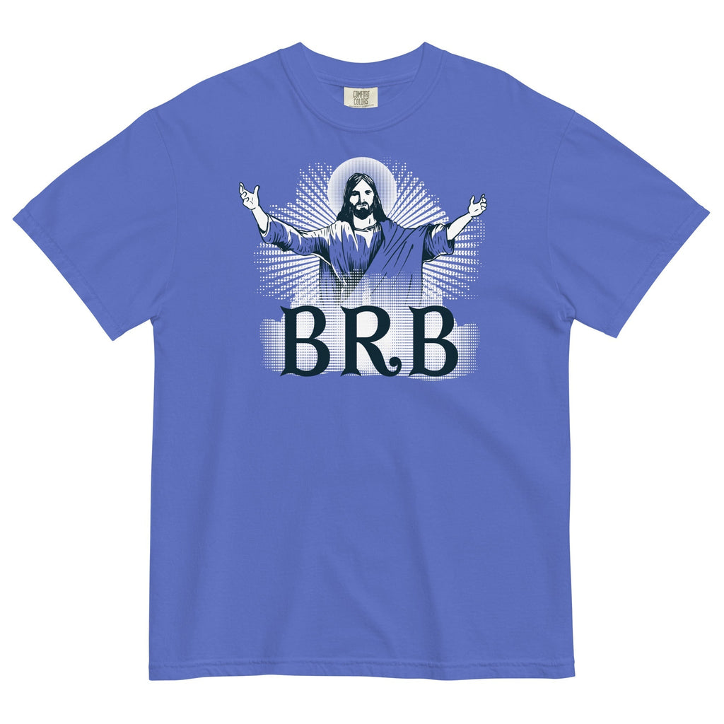 BRB Men's Relaxed Fit Tee Hoodie, Sweatshirt | PureTeeCo.com (Image 4)