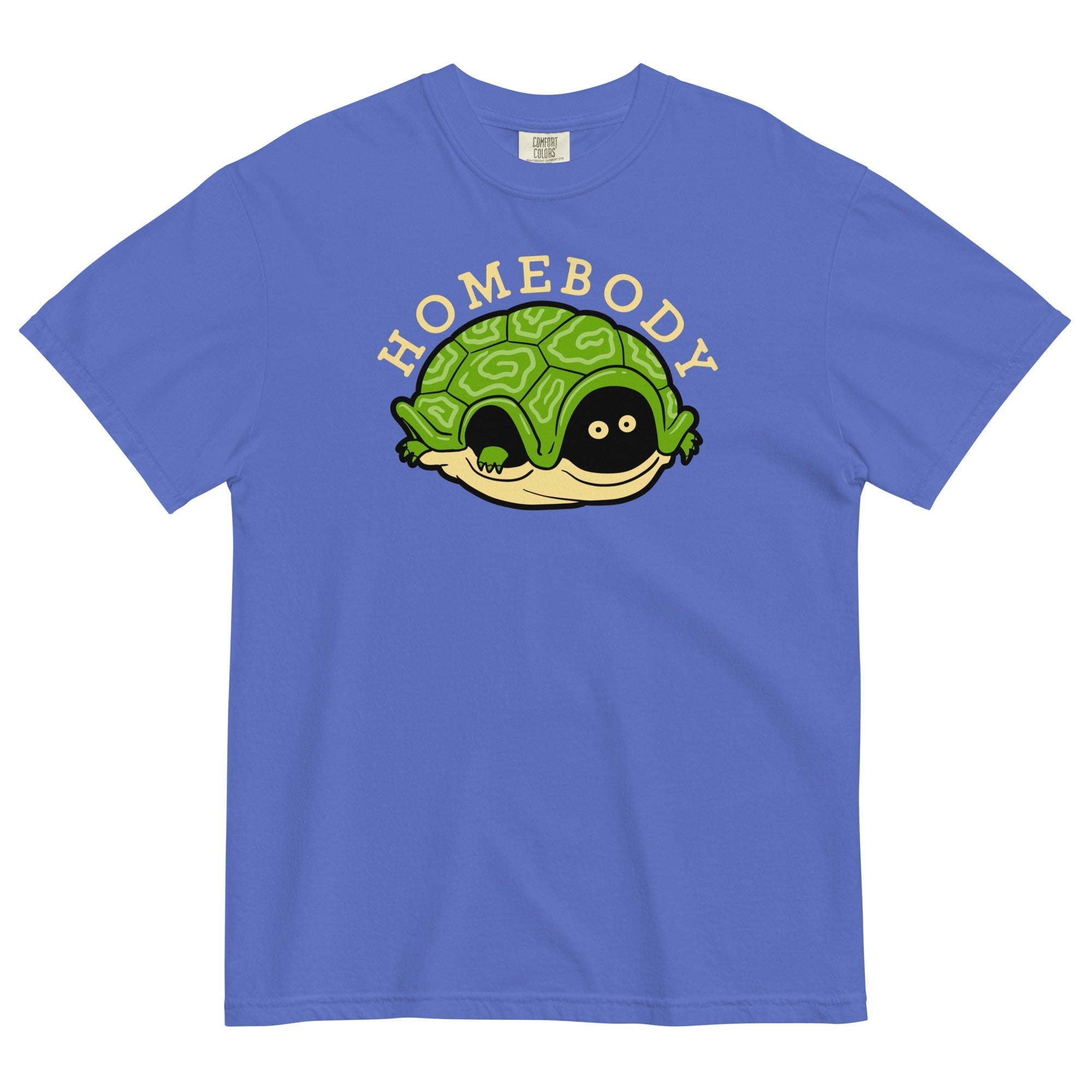 Homebody Men's Relaxed Fit Tee Hoodie, Sweatshirt | PureTeeCo.com (Image 3)