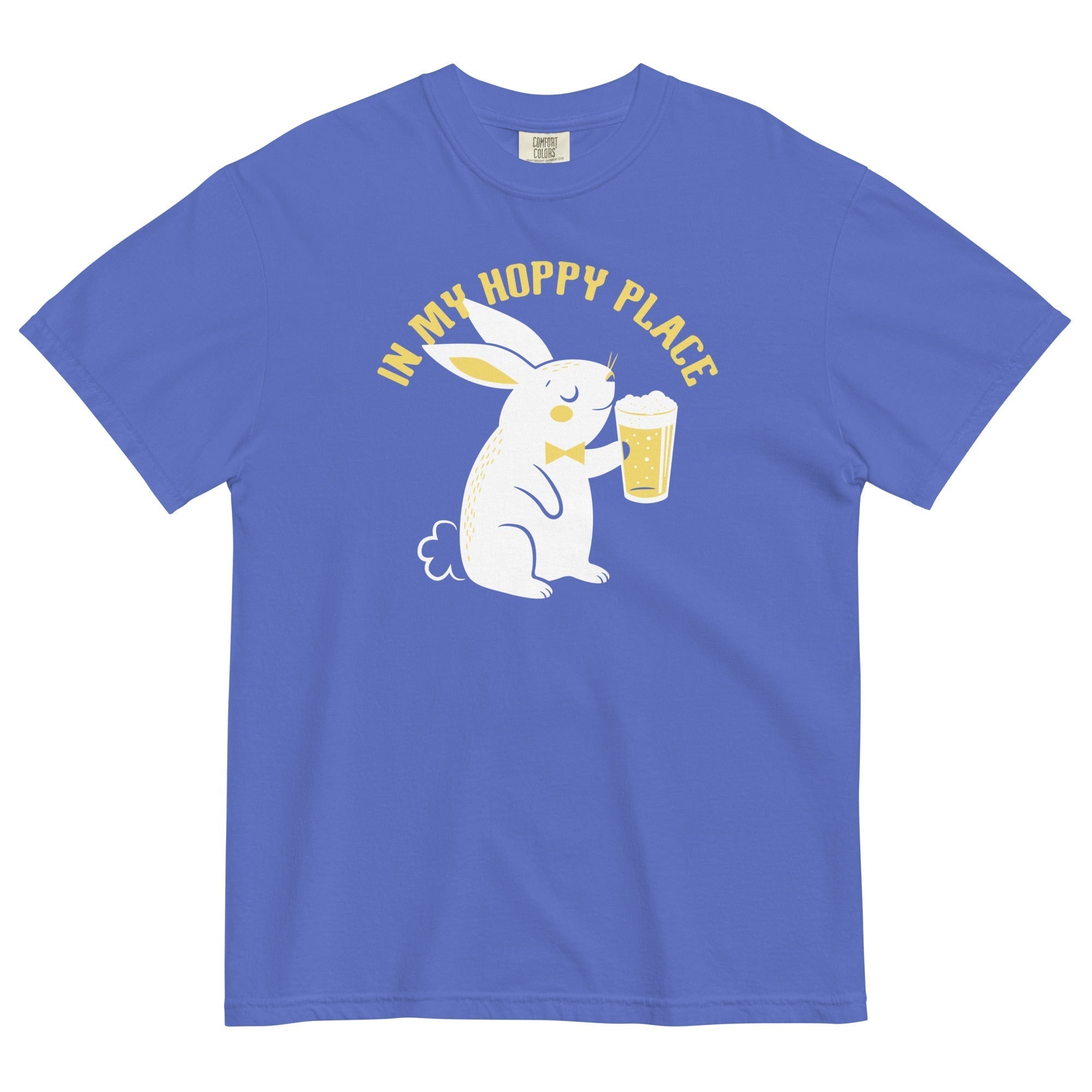 In My Hoppy Place Men's Relaxed Fit Tee Hoodie, Sweatshirt | PureTeeCo.com (Image 4)