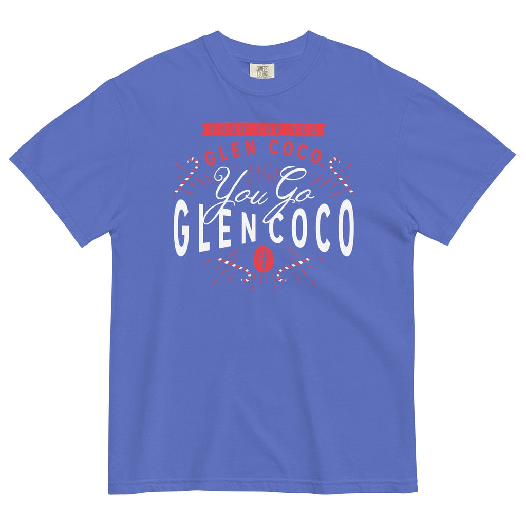 You Go Glen Coco Men's Relaxed Fit Tee Hoodie, Sweatshirt | PureTeeCo.com (Image 3)