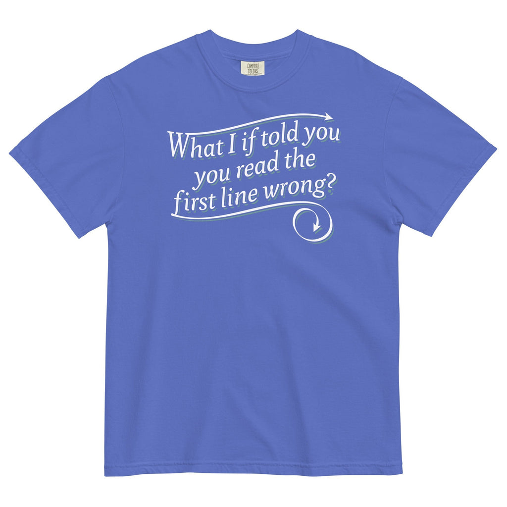 What I If Told You Men's Relaxed Fit Tee Hoodie, Sweatshirt | PureTeeCo.com (Image 4)