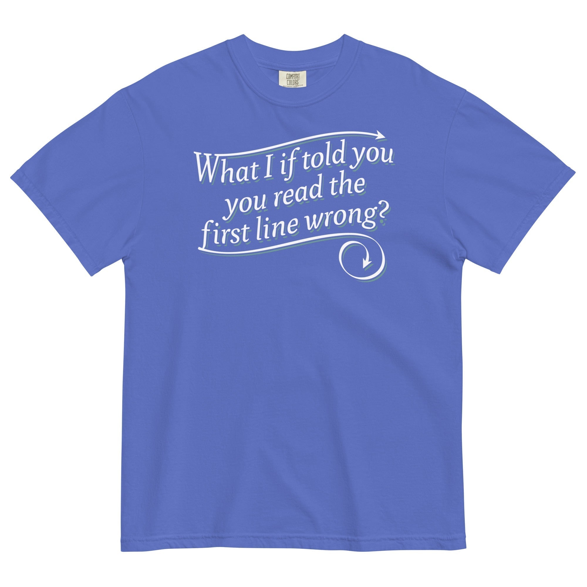 What I If Told You Men's Relaxed Fit Tee Hoodie, Sweatshirt | PureTeeCo.com (Image 4)