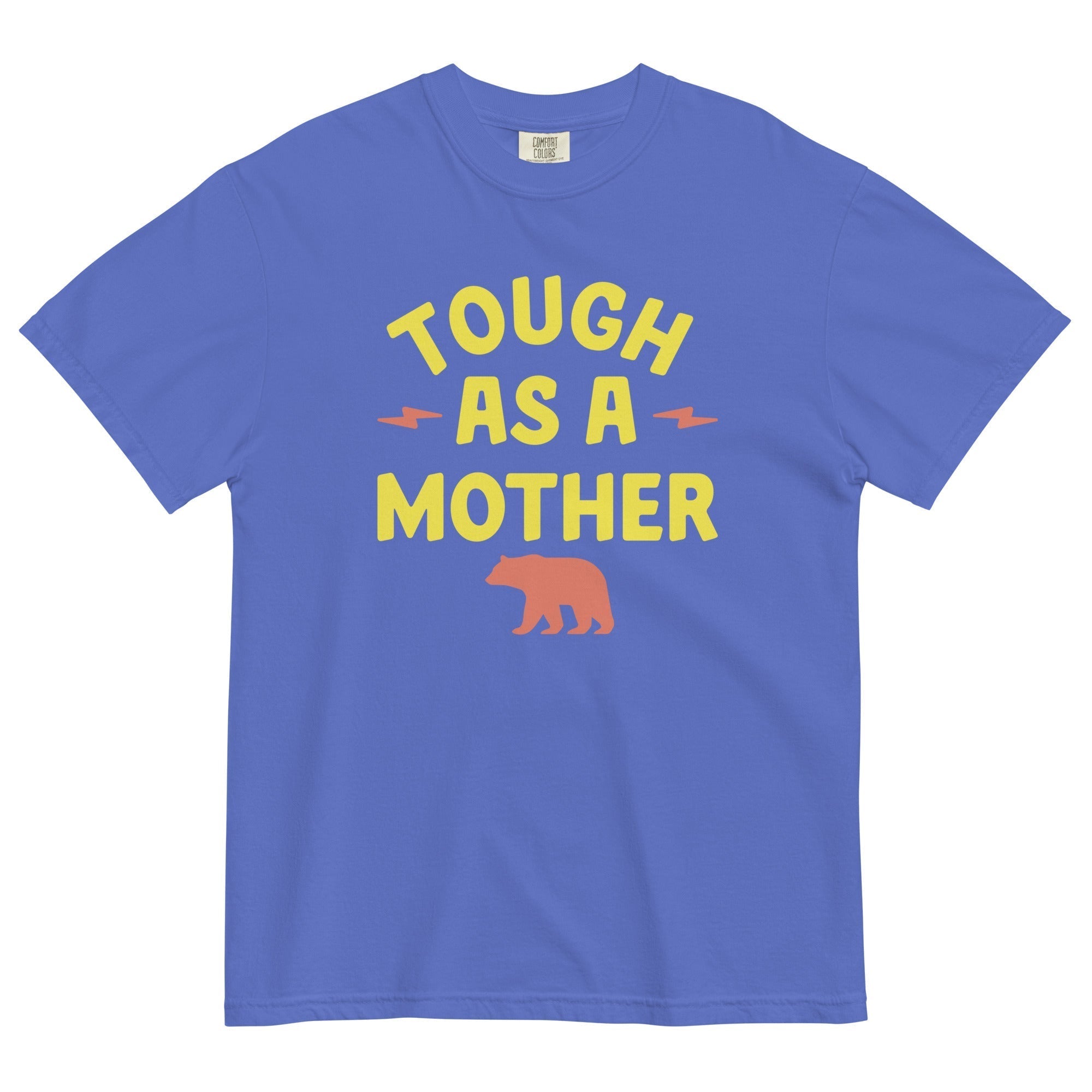 Tough As A Mother Men's Relaxed Fit Tee Hoodie, Sweatshirt | PureTeeCo.com (Image 5)