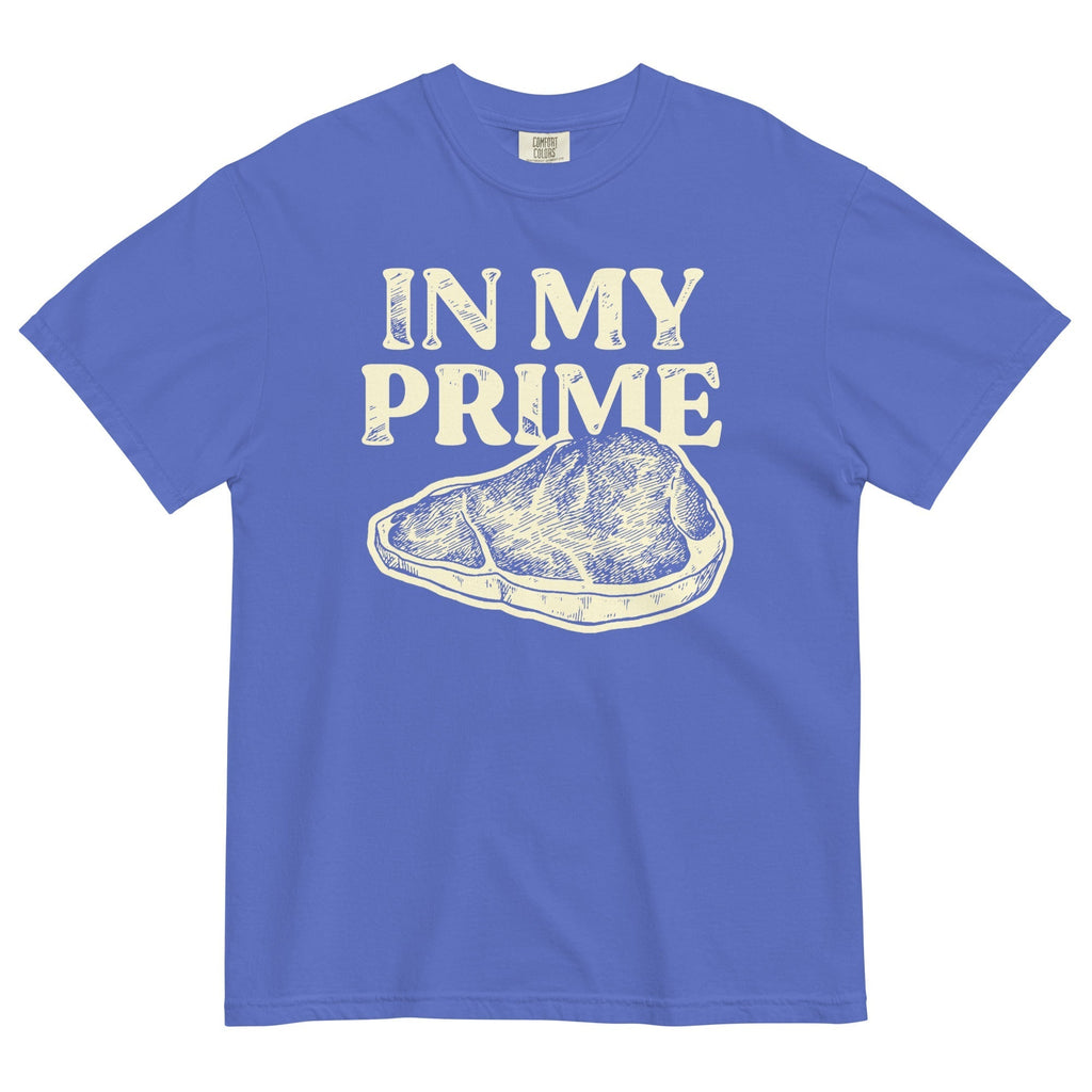 In My Prime Men's Relaxed Fit Tee Hoodie, Sweatshirt | PureTeeCo.com (Image 5)