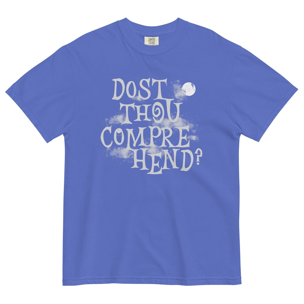 Dost Thou Comprehend? Men's Relaxed Fit Tee Hoodie, Sweatshirt | PureTeeCo.com (Image 5)