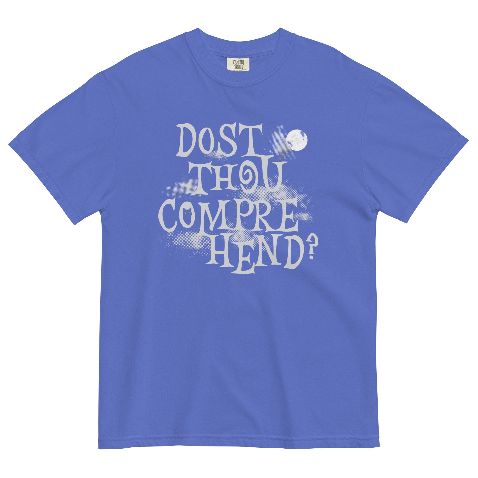 Dost Thou Comprehend? Men's Relaxed Fit Tee Hoodie, Sweatshirt | PureTeeCo.com (Image 5)