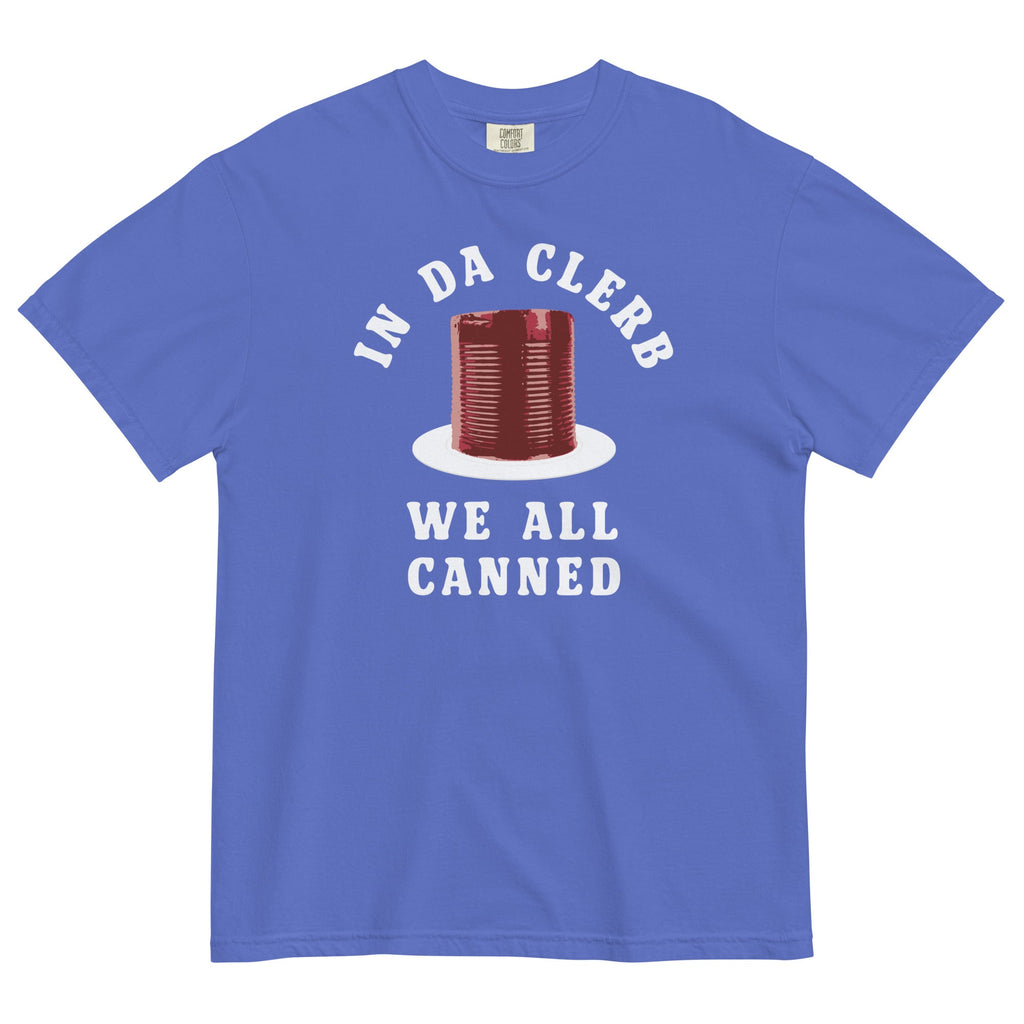 In Da Clerb We All Canned Men's Relaxed Fit Tee Hoodie, Sweatshirt | PureTeeCo.com (Image 2)