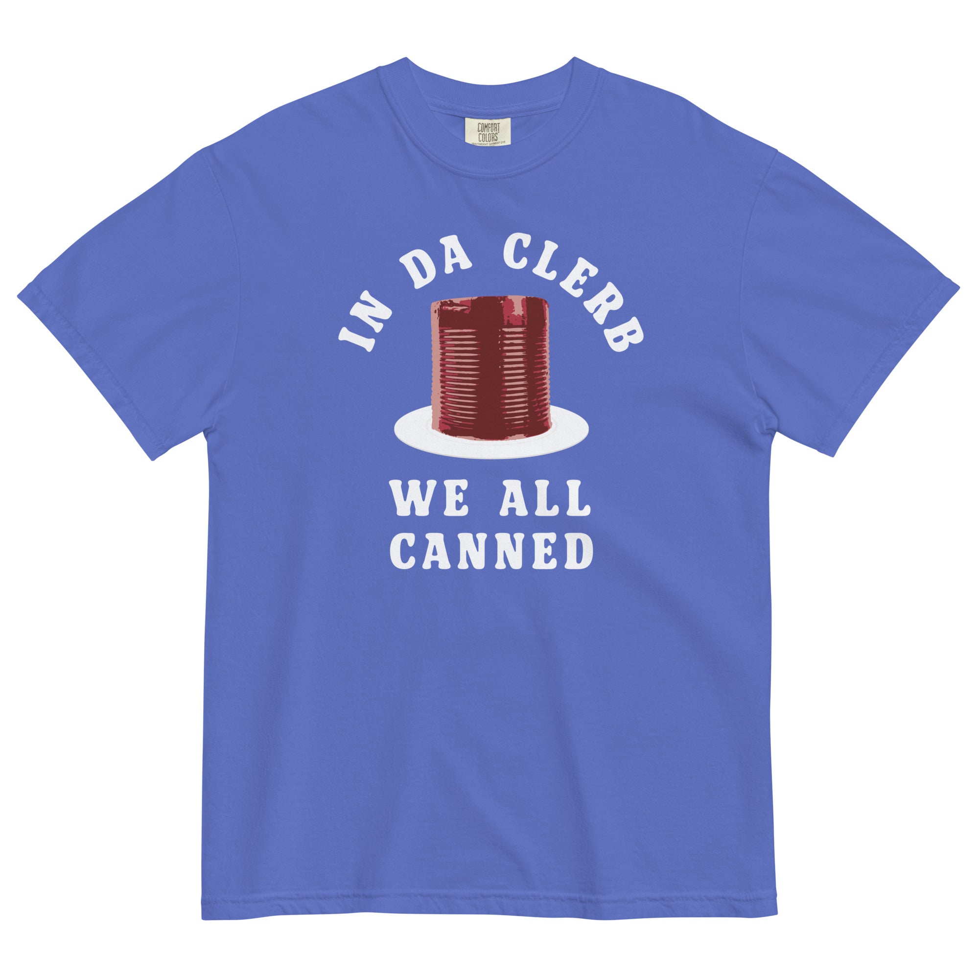 In Da Clerb We All Canned Men's Relaxed Fit Tee Hoodie, Sweatshirt | PureTeeCo.com (Image 2)
