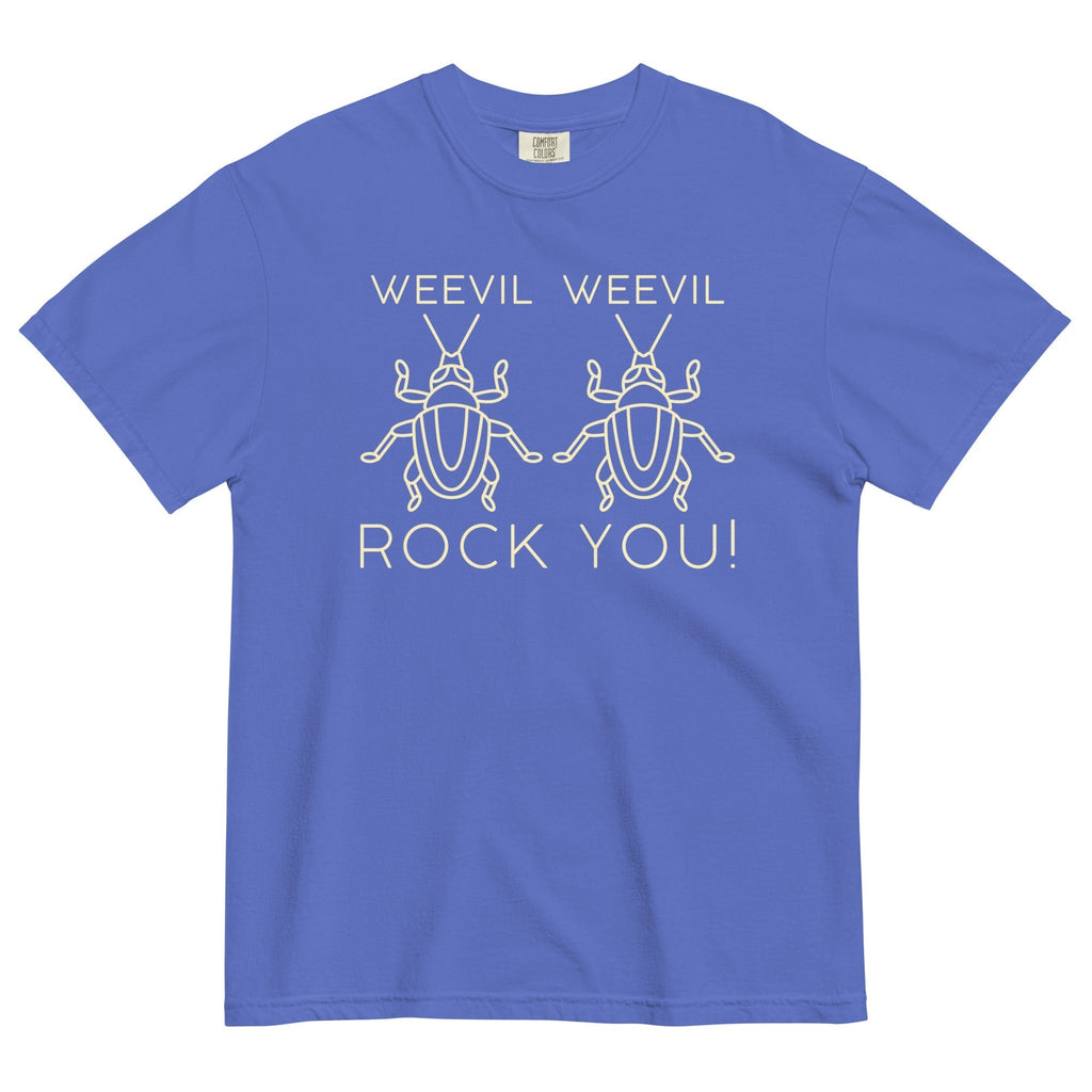 Weevil Weevil Rock You! Men's Relaxed Fit Tee Hoodie, Sweatshirt | PureTeeCo.com (Image 5)