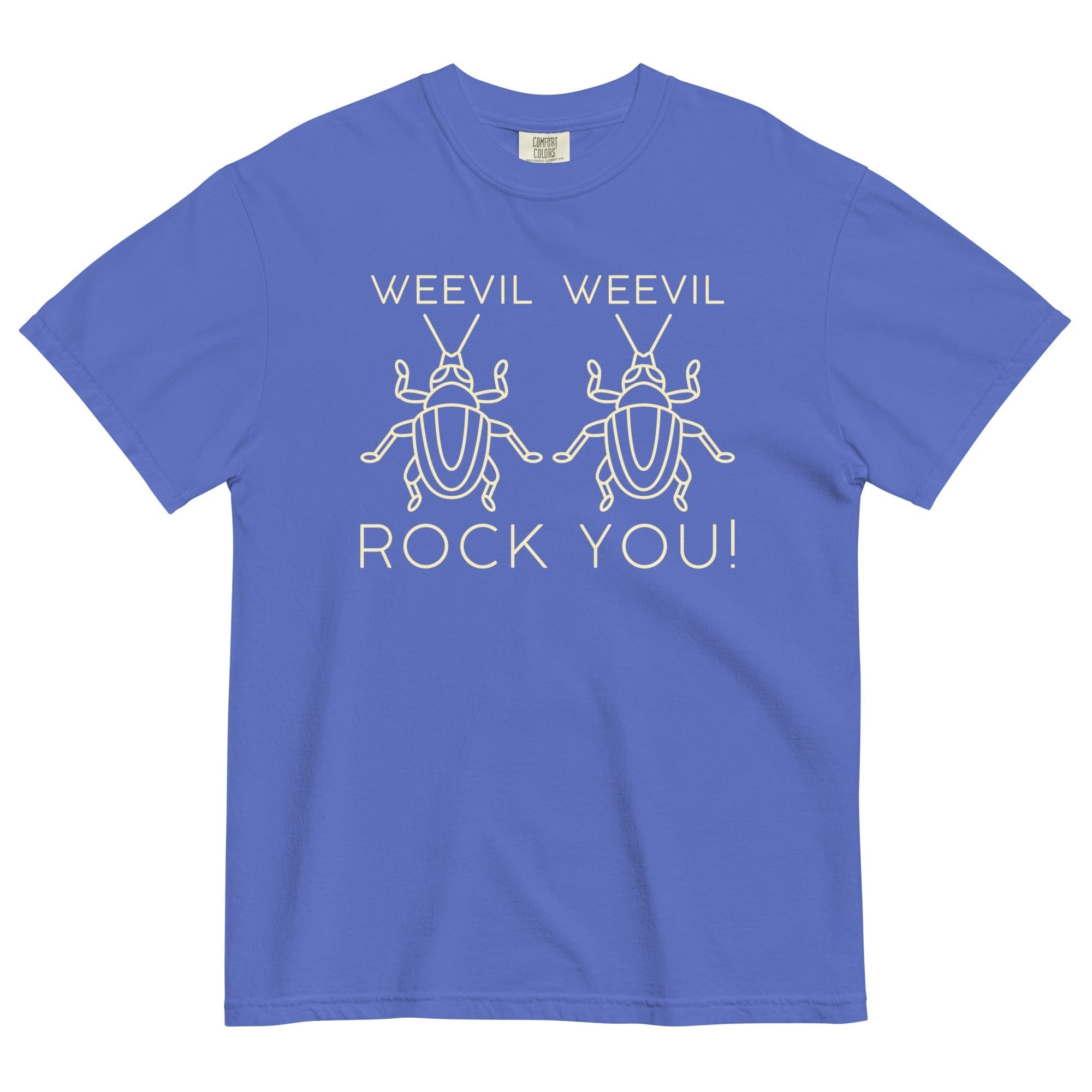 Weevil Weevil Rock You! Men's Relaxed Fit Tee Hoodie, Sweatshirt | PureTeeCo.com (Image 5)