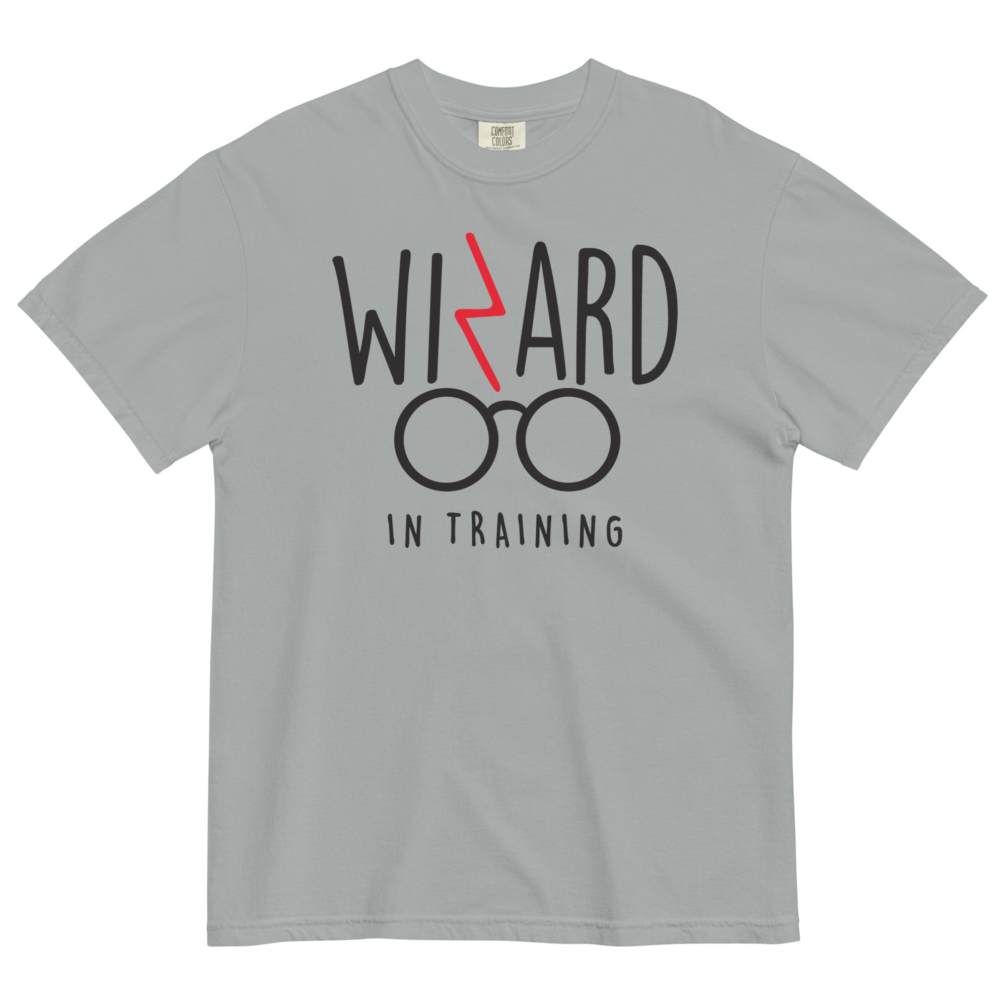 Wizard In Training Men's Relaxed Fit Tee Hoodie, Sweatshirt | PureTeeCo.com (Image 4)