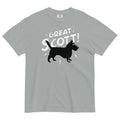 Great Scott! Men's Relaxed Fit Tee Hoodie, Sweatshirt | PureTeeCo.com (Image 1)