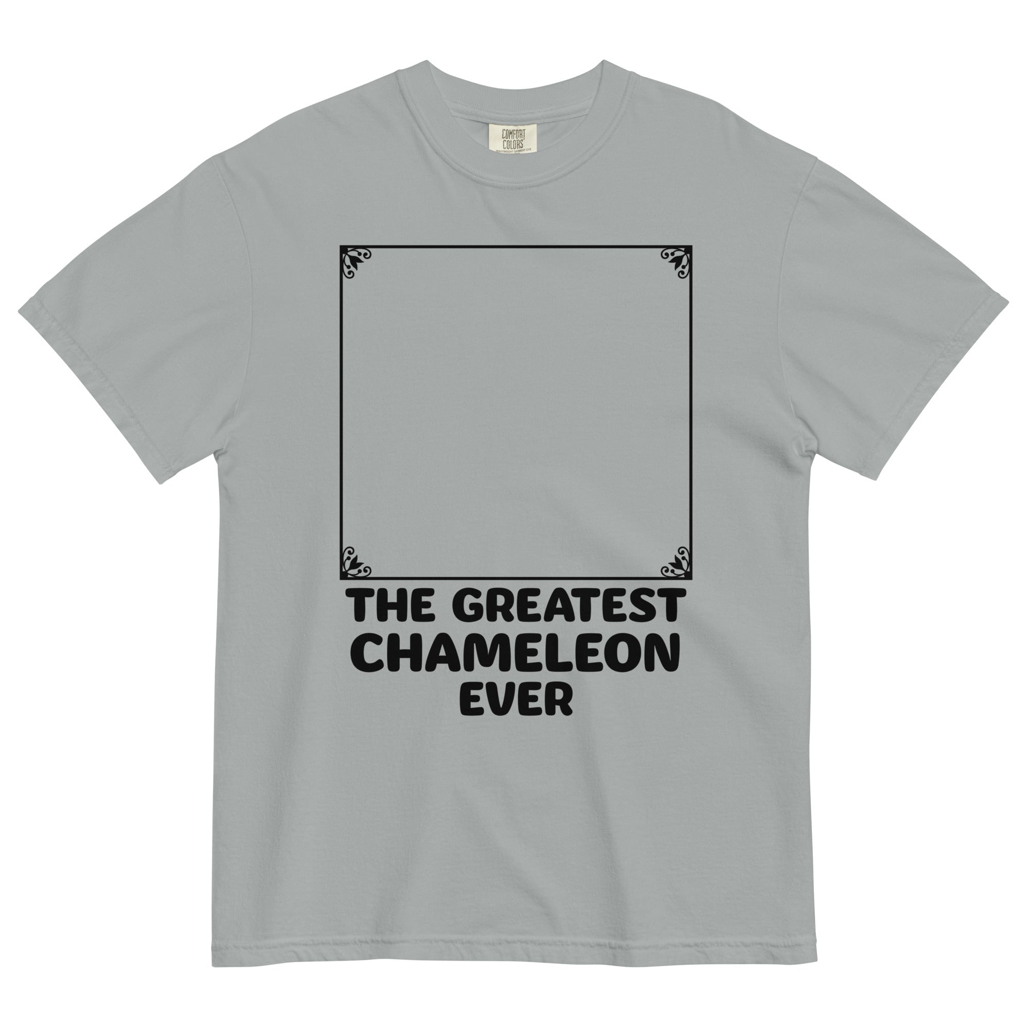 The Greatest Chameleon Ever Men's Relaxed Fit Tee Hoodie, Sweatshirt | PureTeeCo.com (Image 4)