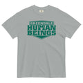Greendale Human Beings Men's Relaxed Fit Tee Hoodie, Sweatshirt | PureTeeCo.com (Image 1)