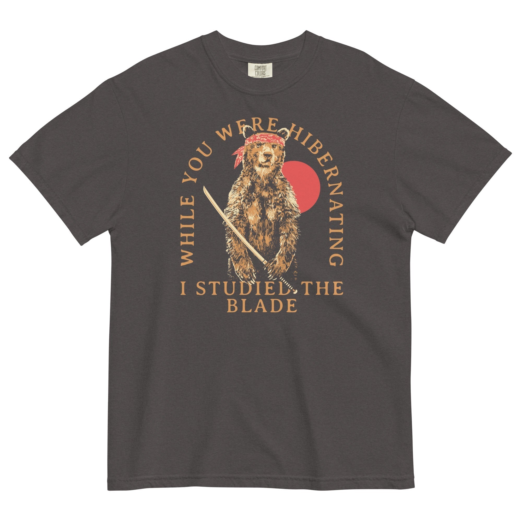 I Studied The Blade Men's Relaxed Fit Tee Hoodie, Sweatshirt | PureTeeCo.com (Image 3)