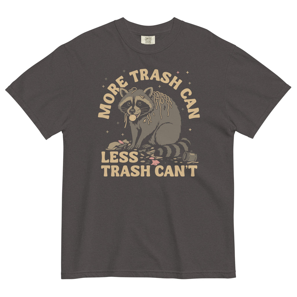 More Trash Can Less Trash Can't Men's Relaxed Fit Tee Hoodie, Sweatshirt | PureTeeCo.com (Image 3)
