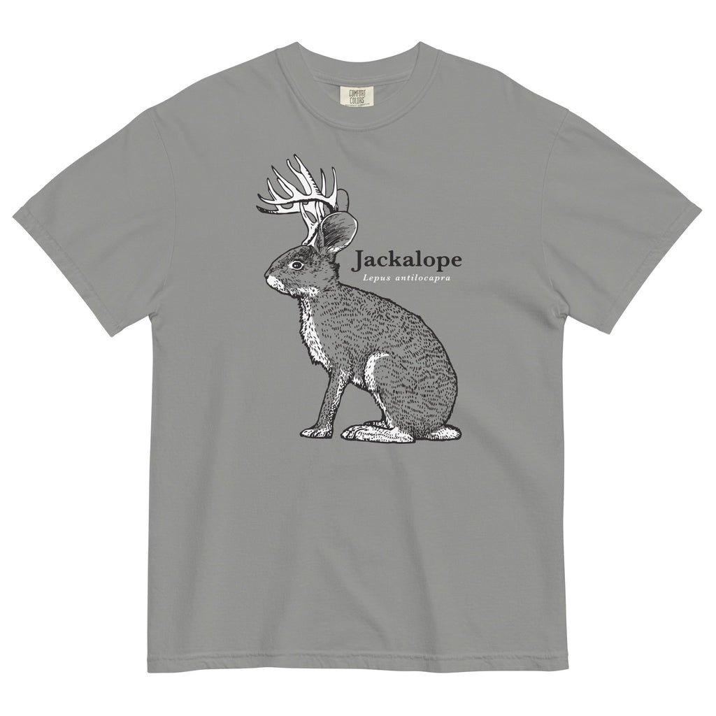 Jackalope Men's Relaxed Fit Tee Hoodie, Sweatshirt | PureTeeCo.com (Image 1)
