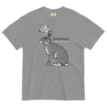 Jackalope Men's Relaxed Fit Tee Hoodie, Sweatshirt | PureTeeCo.com (Image 1)