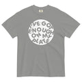 I've Got Enough On My Plate Men's Relaxed Fit Tee Hoodie, Sweatshirt | PureTeeCo.com (Image 1)