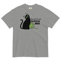 You Gotta Be Kitten Me Men's Relaxed Fit Tee Hoodie, Sweatshirt | PureTeeCo.com (Image 1)