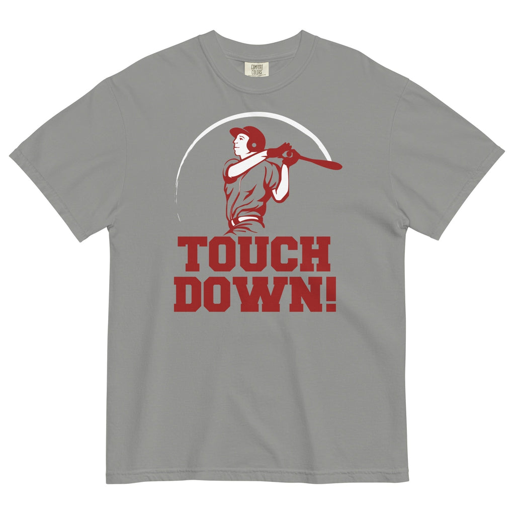 Touchdown! Men's Relaxed Fit Tee Hoodie, Sweatshirt | PureTeeCo.com (Image 1)