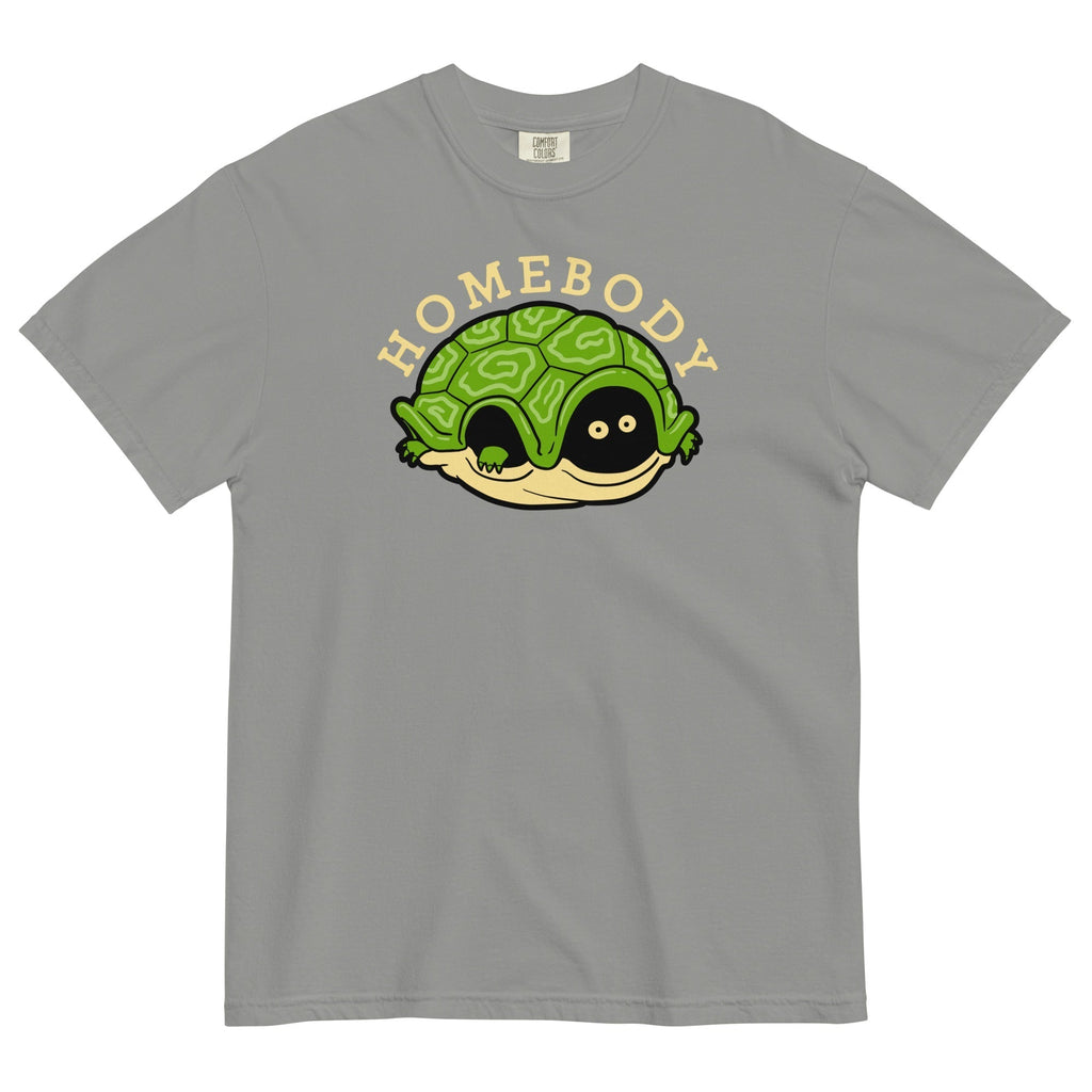 Homebody Men's Relaxed Fit Tee Hoodie, Sweatshirt | PureTeeCo.com (Image 4)