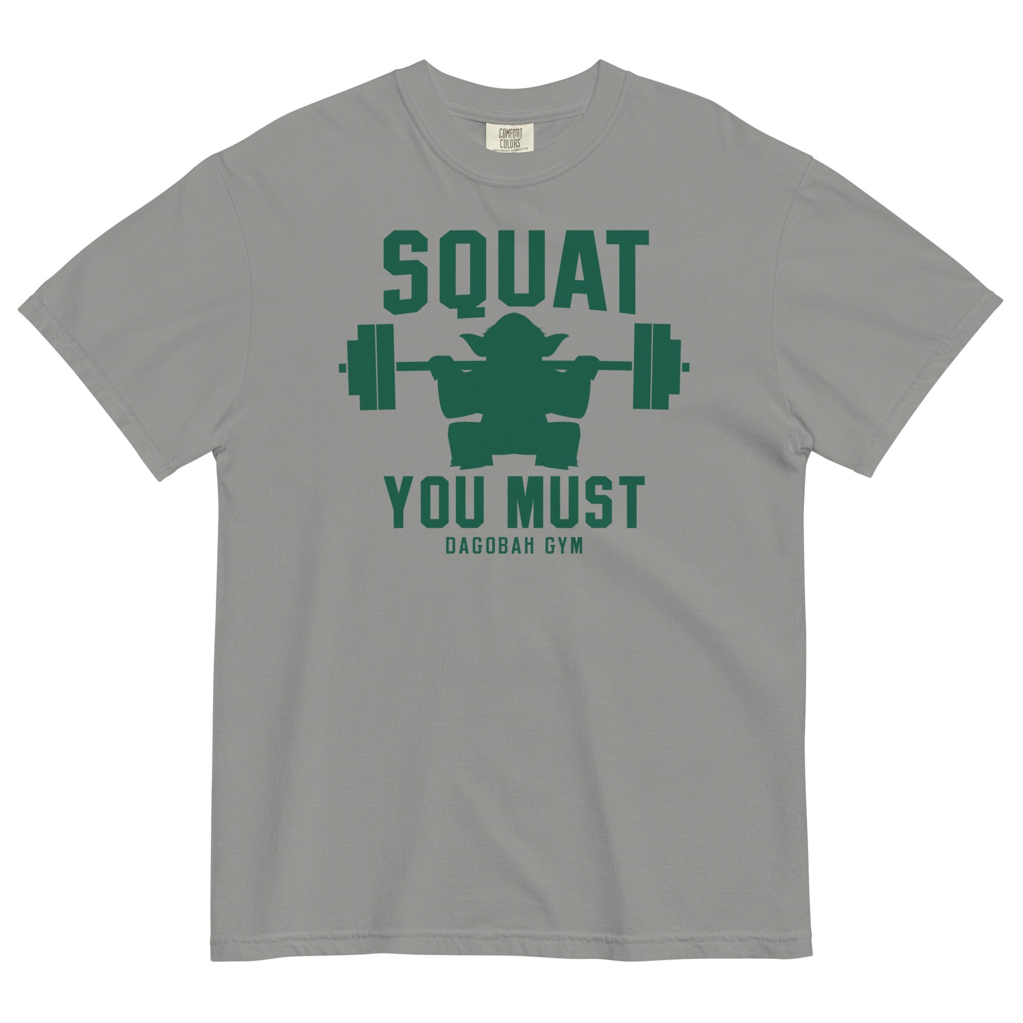 Squat You Must Men's Relaxed Fit Tee Hoodie, Sweatshirt | PureTeeCo.com (Image 1)