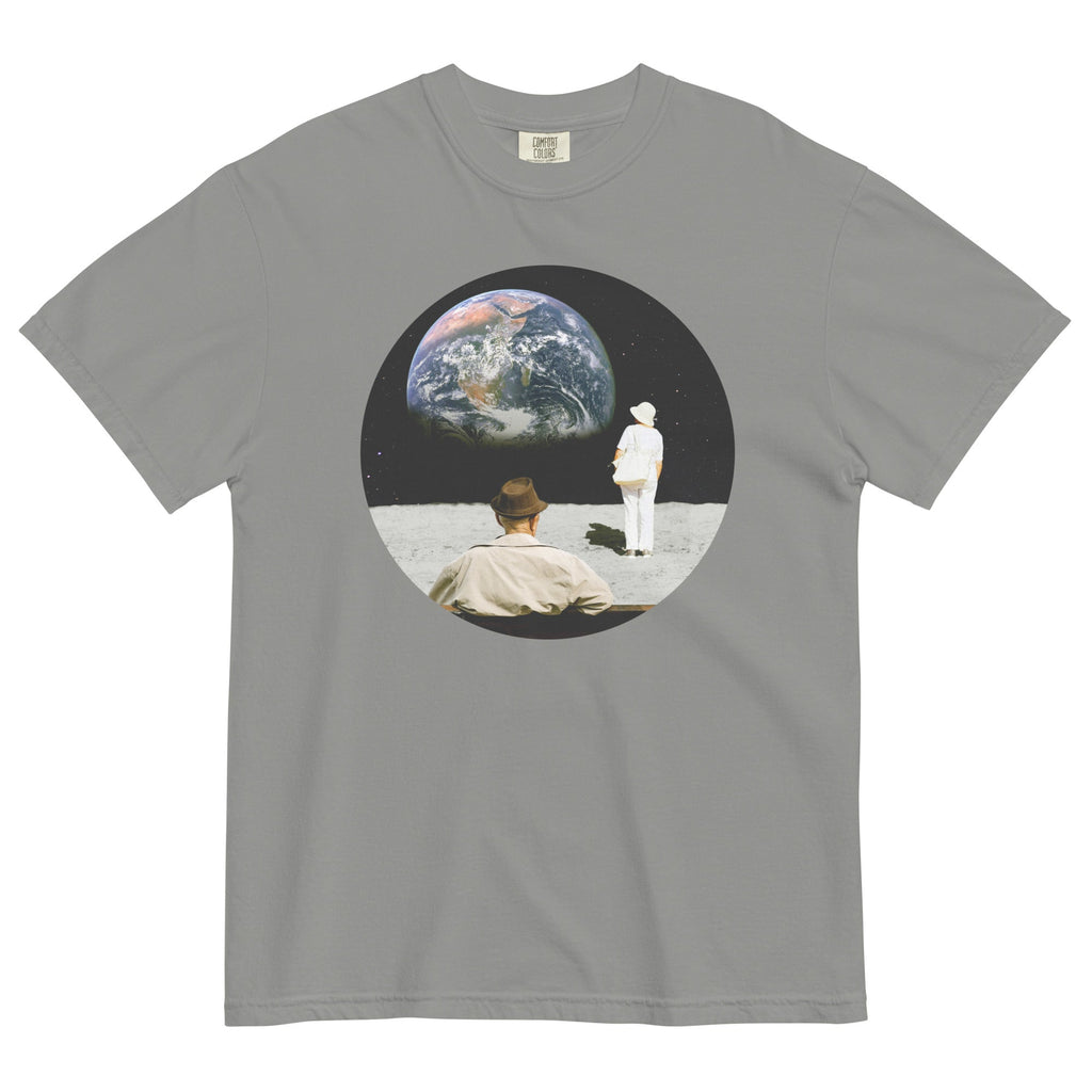 Tourist's View Men's Relaxed Fit Tee Hoodie, Sweatshirt | PureTeeCo.com (Image 3)