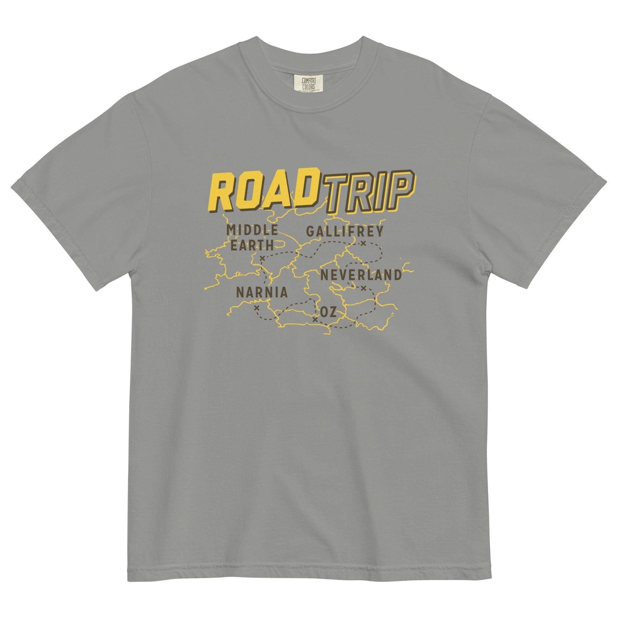 Road Trip Men's Relaxed Fit Tee Hoodie, Sweatshirt | PureTeeCo.com (Image 2)
