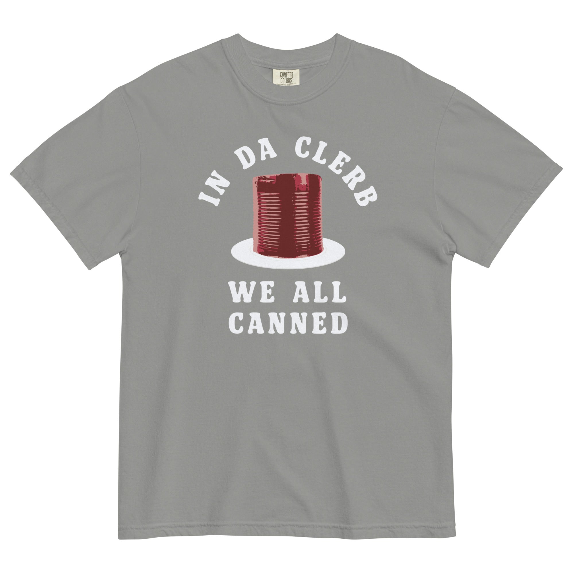 In Da Clerb We All Canned Men's Relaxed Fit Tee Hoodie, Sweatshirt | PureTeeCo.com (Image 4)