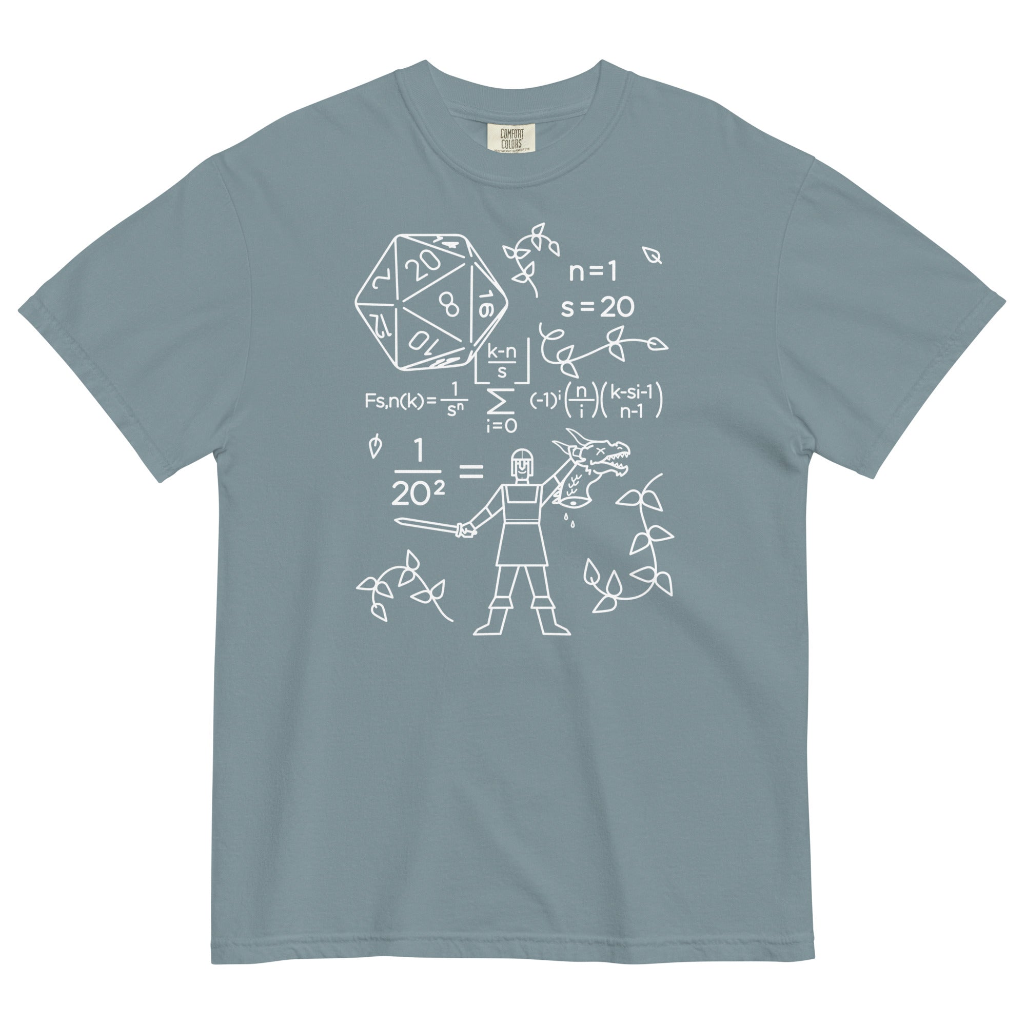 The Science Of A RPG Men's Relaxed Fit Tee Hoodie, Sweatshirt | PureTeeCo.com (Image 1)