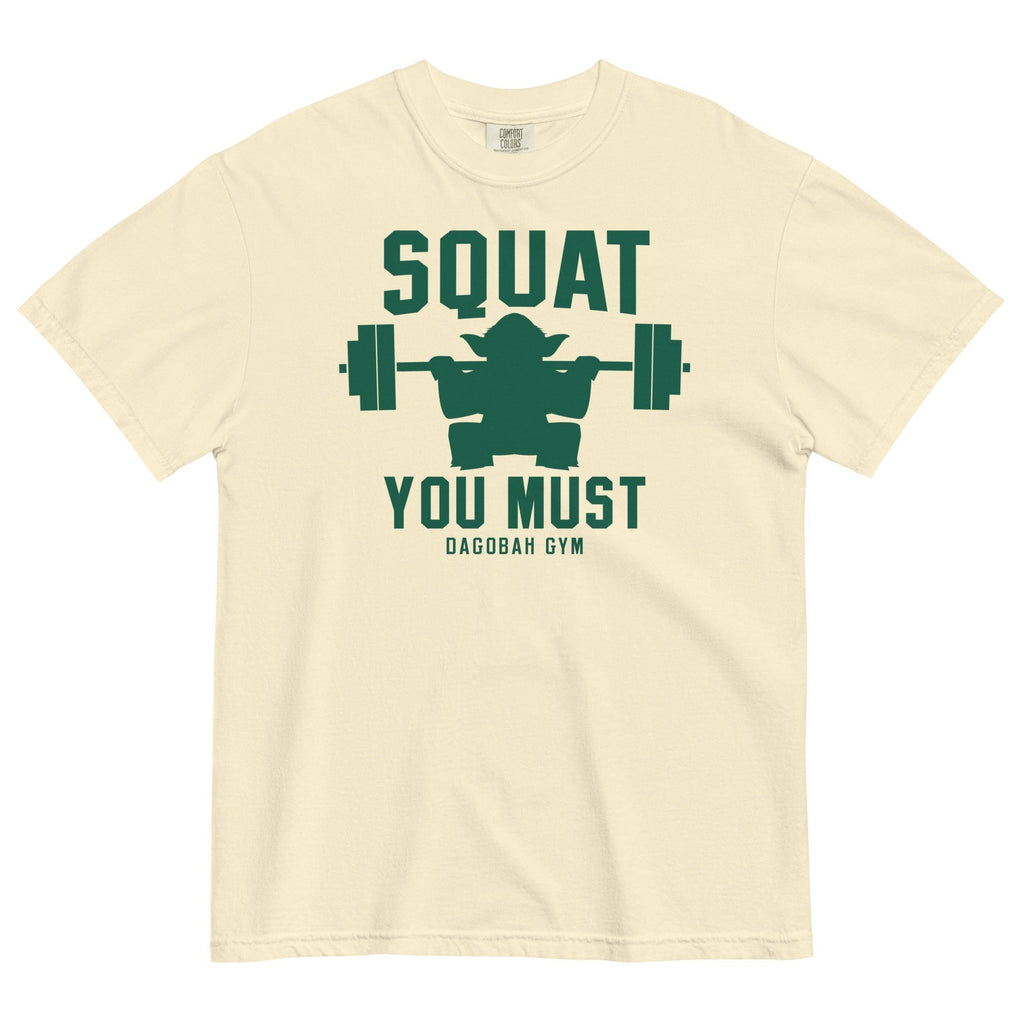 Squat You Must Men's Relaxed Fit Tee Hoodie, Sweatshirt | PureTeeCo.com (Image 4)