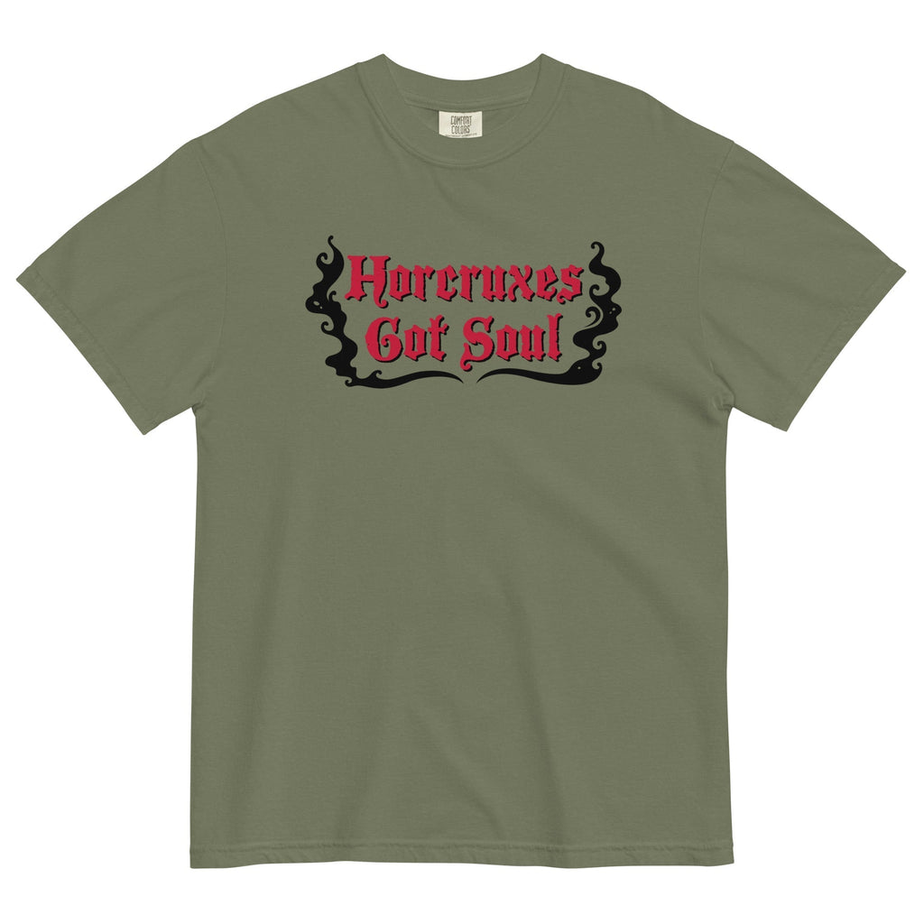 Horcruxes Got Soul Men's Relaxed Fit Tee Hoodie, Sweatshirt | PureTeeCo.com (Image 4)