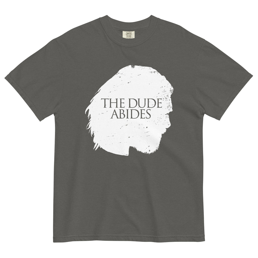 The Dude Abides Men's Relaxed Fit Tee Hoodie, Sweatshirt | PureTeeCo.com (Image 3)