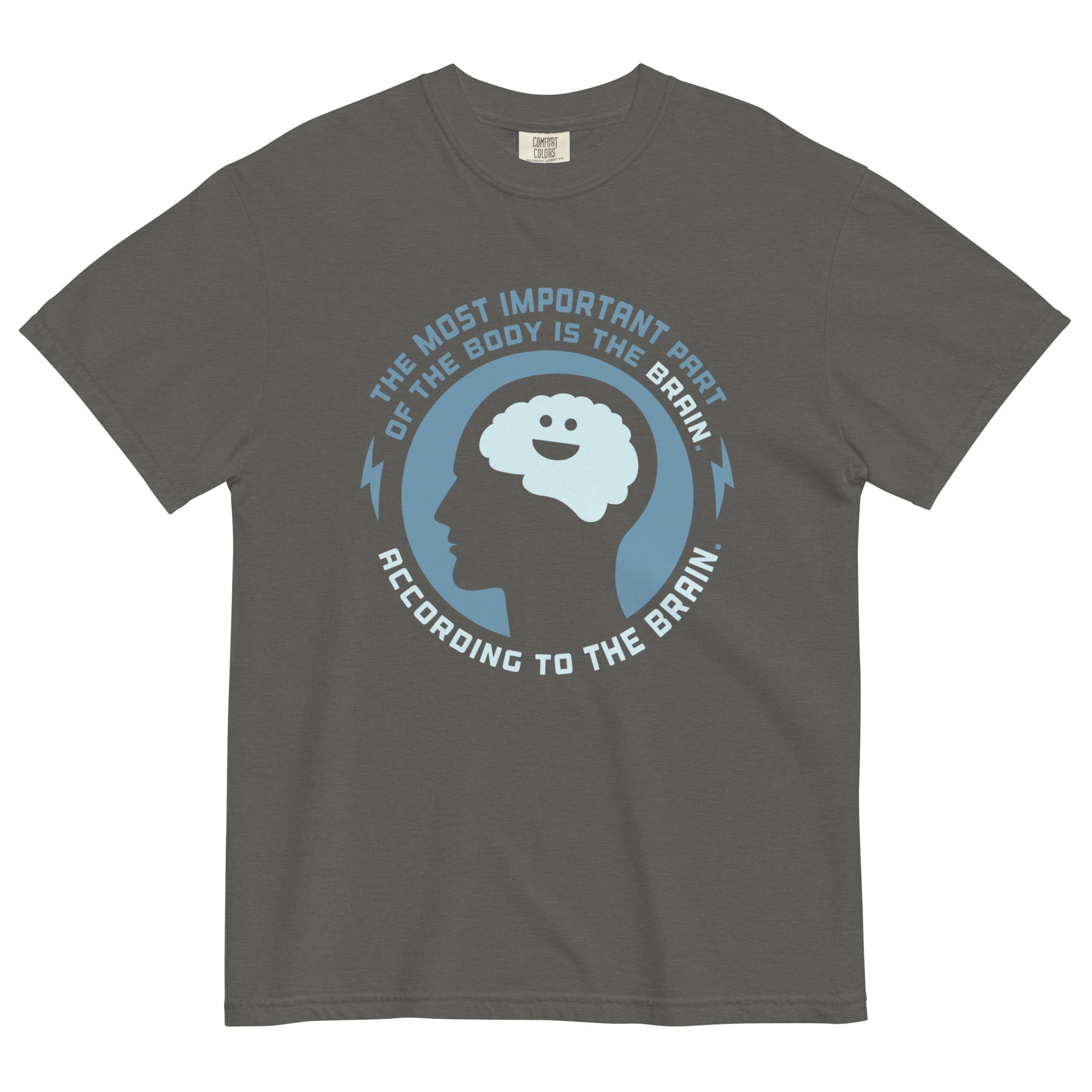 Most Important Part Of The Body Men's Relaxed Fit Tee Hoodie, Sweatshirt | PureTeeCo.com (Image 3)