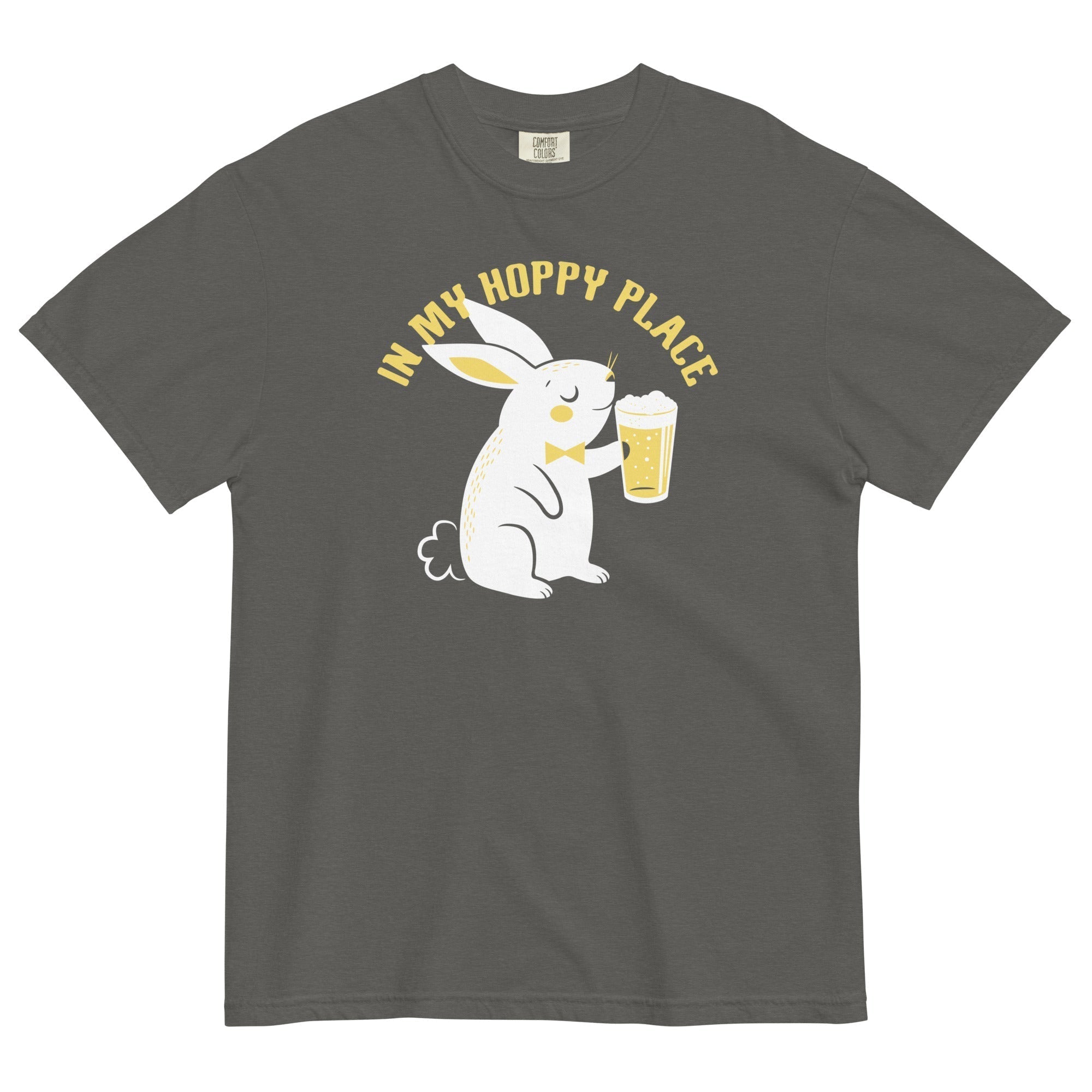 In My Hoppy Place Men's Relaxed Fit Tee Hoodie, Sweatshirt | PureTeeCo.com (Image 2)