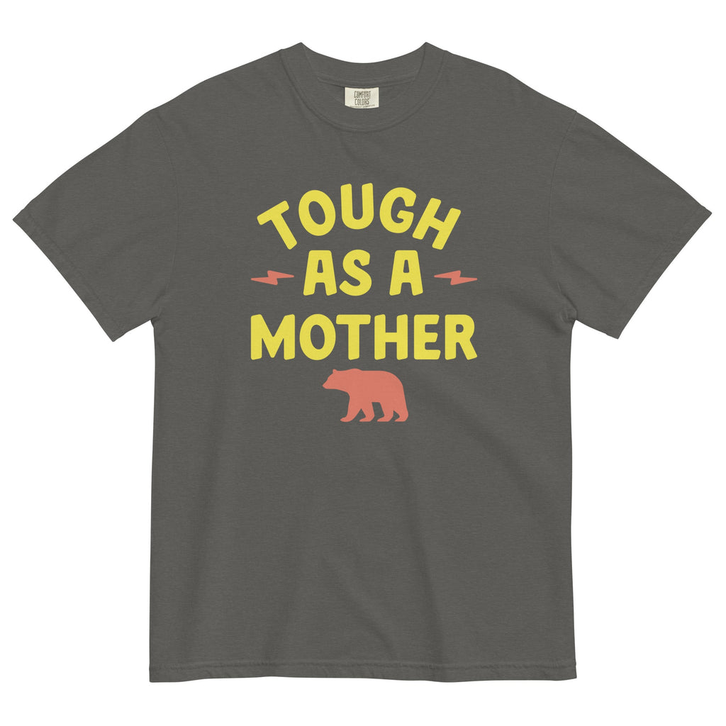 Tough As A Mother Men's Relaxed Fit Tee Hoodie, Sweatshirt | PureTeeCo.com (Image 4)