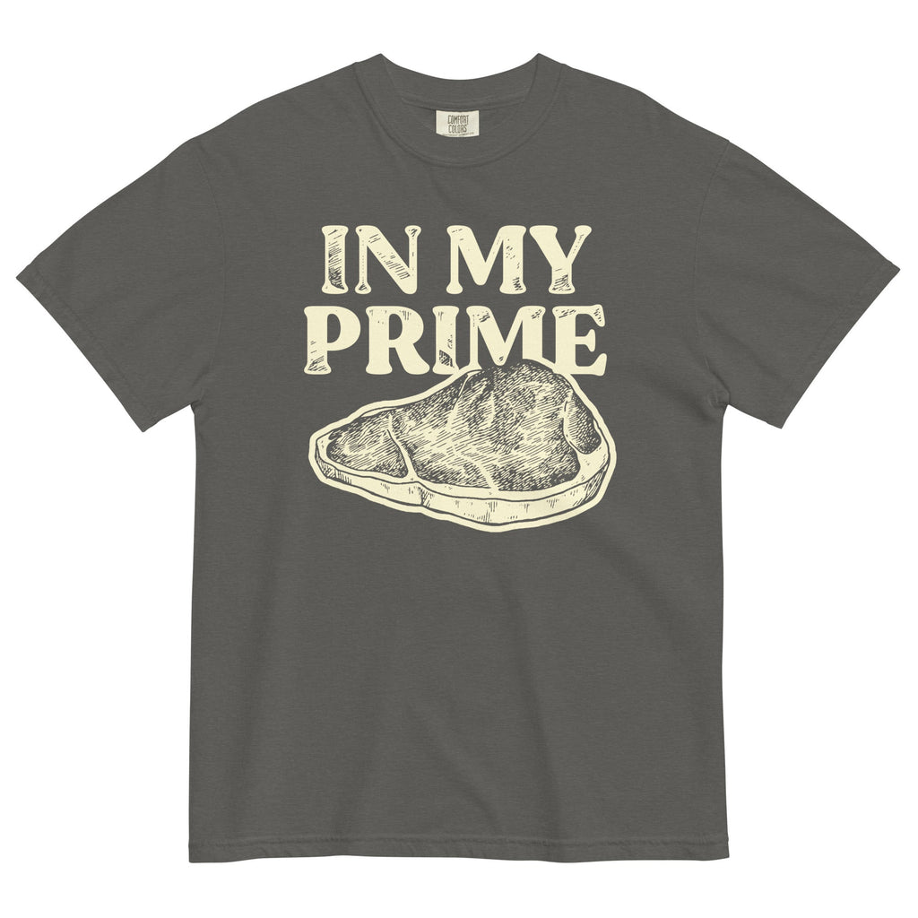 In My Prime Men's Relaxed Fit Tee Hoodie, Sweatshirt | PureTeeCo.com (Image 4)