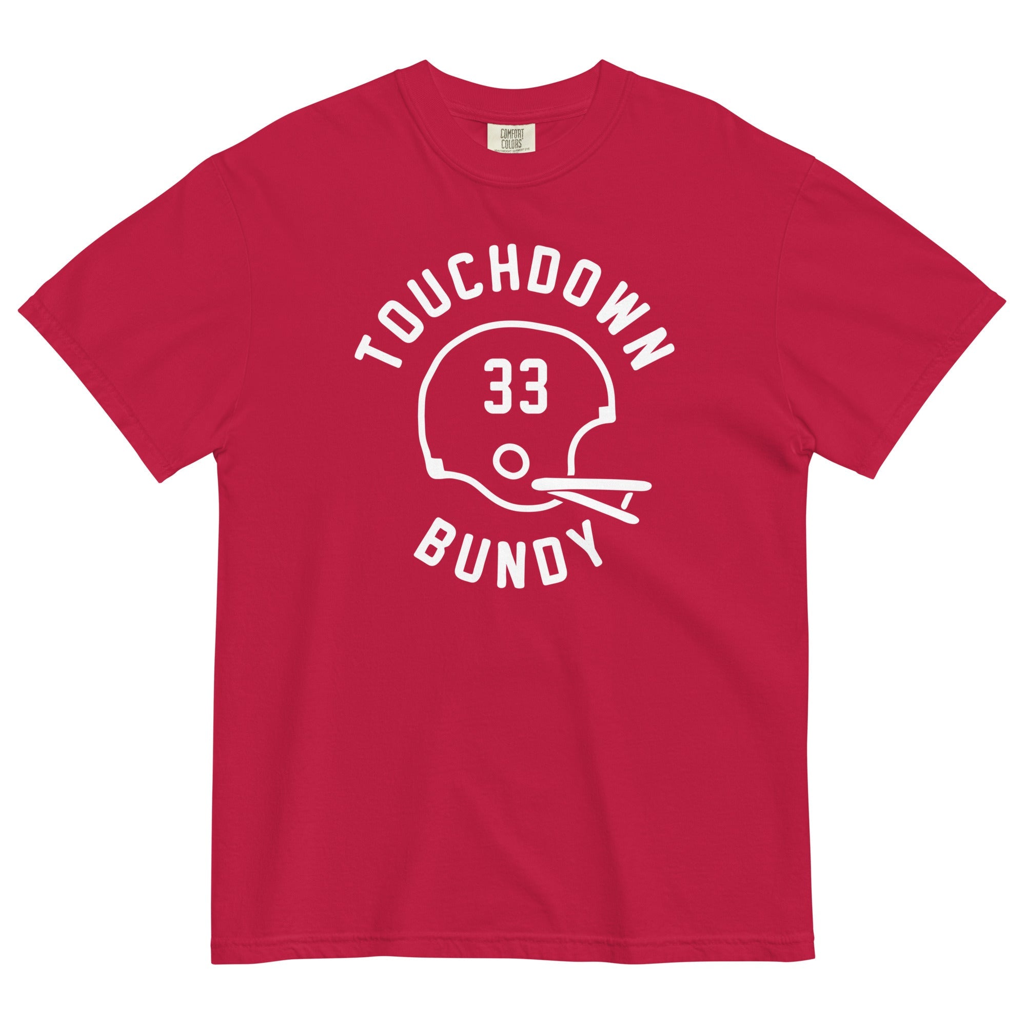 Touchdown Bundy Men's Relaxed Fit Tee Hoodie, Sweatshirt | PureTeeCo.com (Image 3)