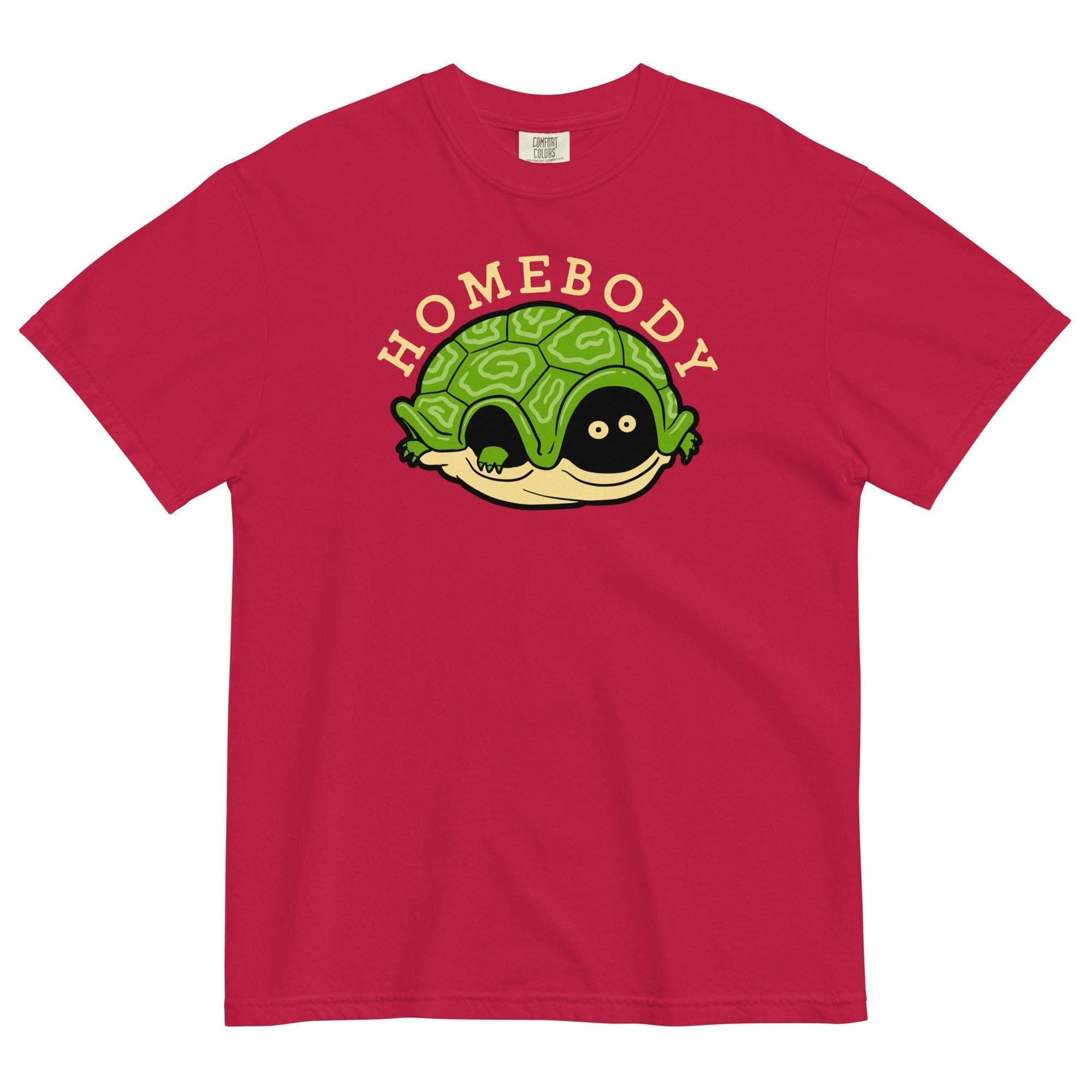 Homebody Men's Relaxed Fit Tee Hoodie, Sweatshirt | PureTeeCo.com (Image 2)