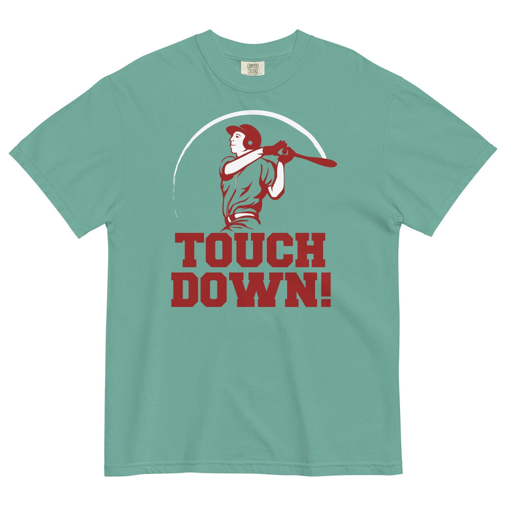 Touchdown! Men's Relaxed Fit Tee Hoodie, Sweatshirt | PureTeeCo.com (Image 2)