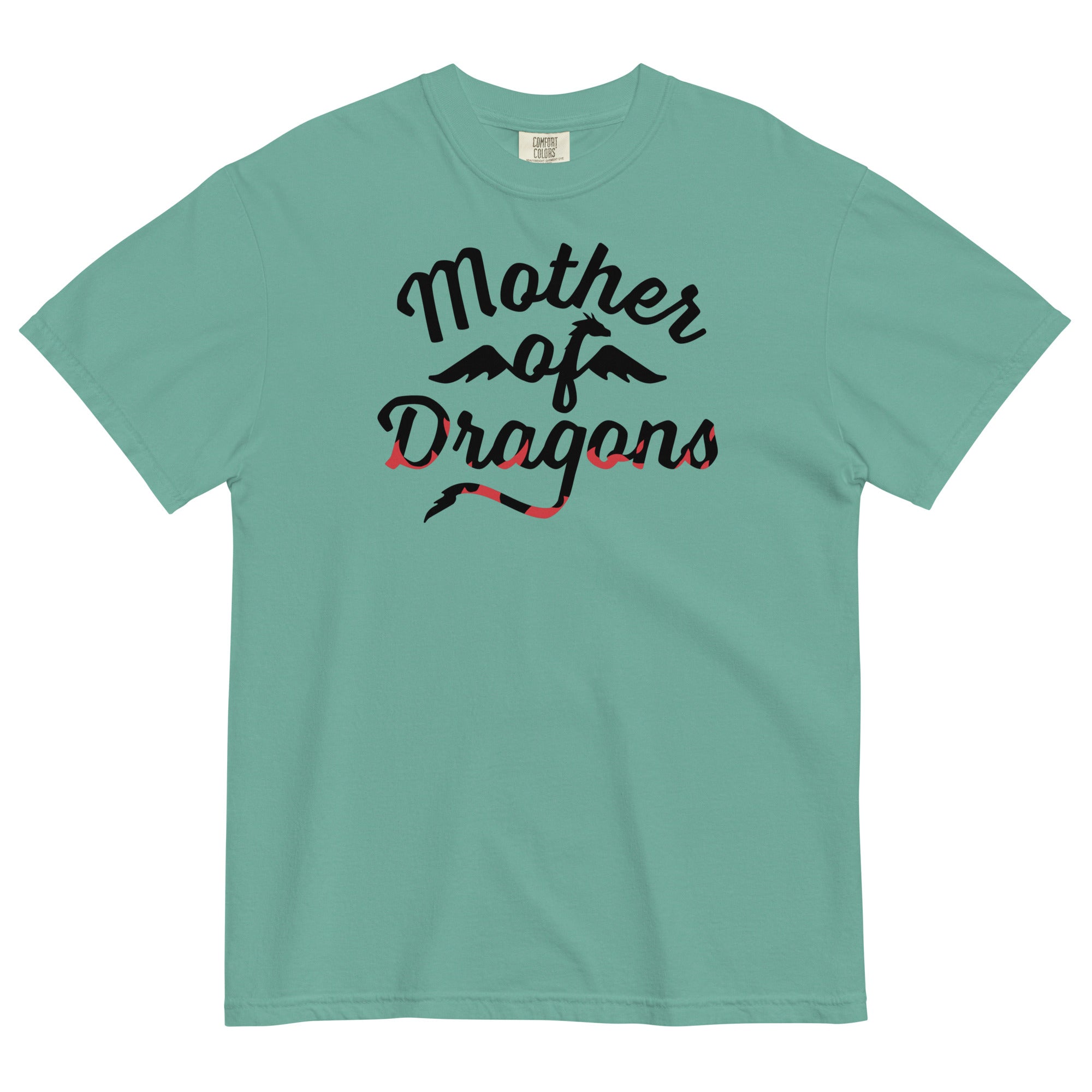 Mother Of Dragons Men's Relaxed Fit Tee Hoodie, Sweatshirt | PureTeeCo.com (Image 3)