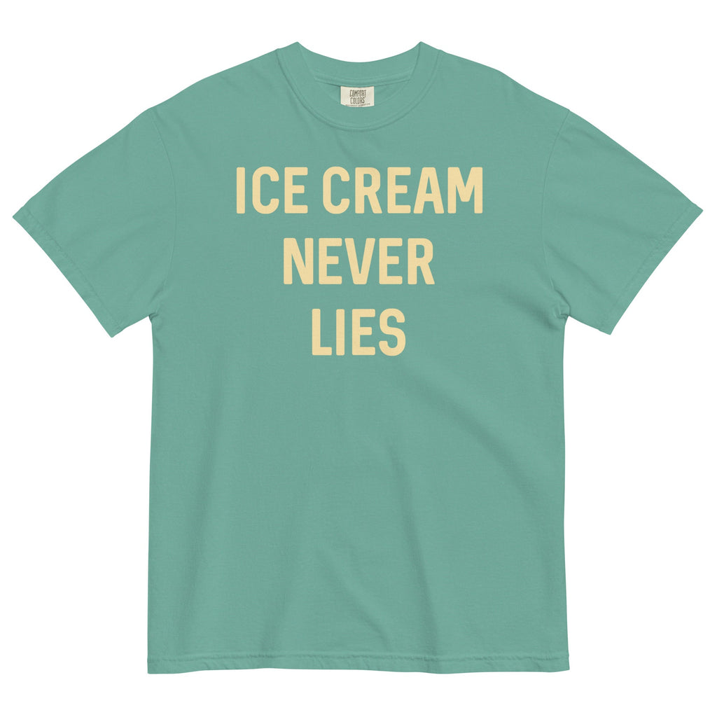 Ice Cream Never Lies Men's Relaxed Fit Tee Hoodie, Sweatshirt | PureTeeCo.com (Image 5)