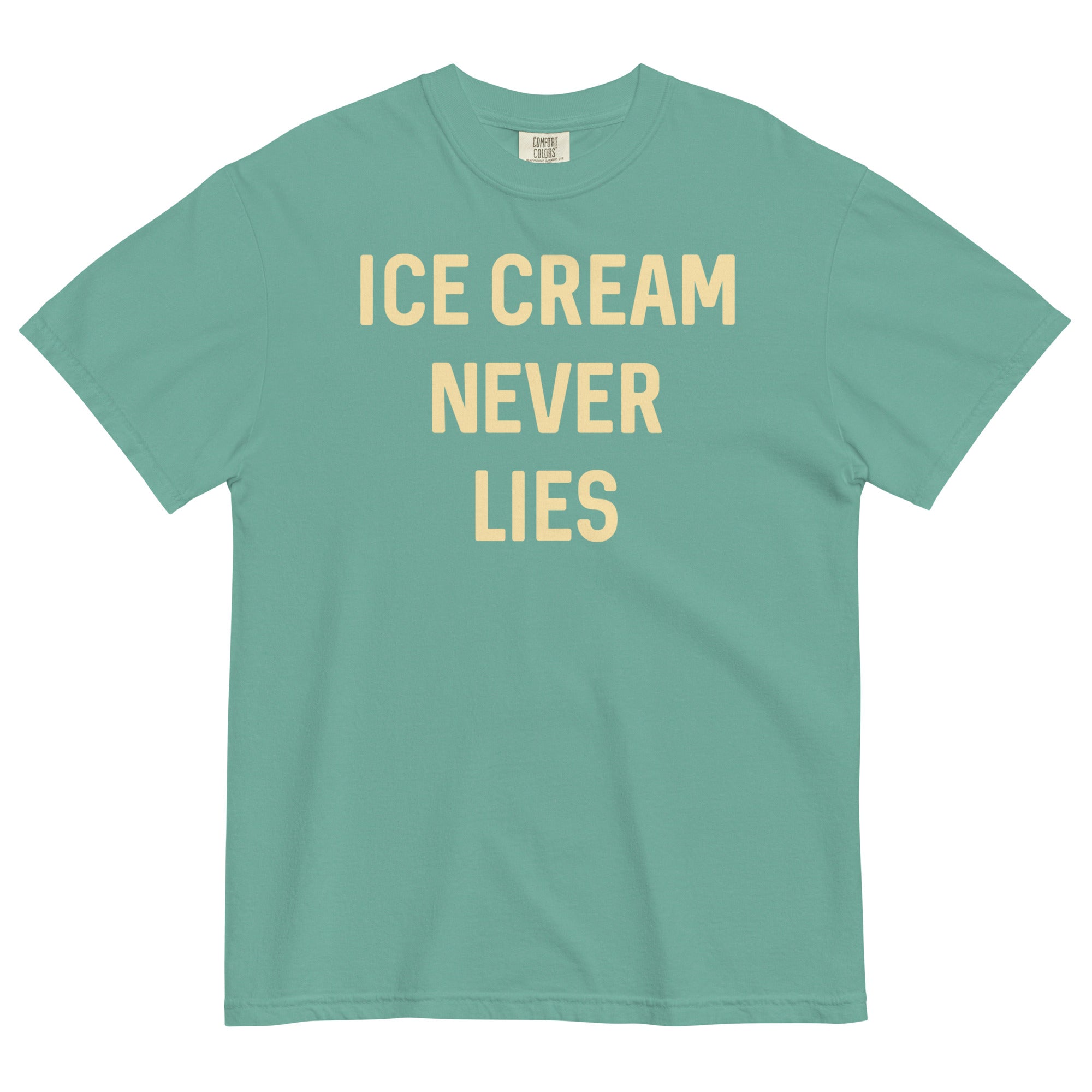 Ice Cream Never Lies Men's Relaxed Fit Tee Hoodie, Sweatshirt | PureTeeCo.com (Image 5)