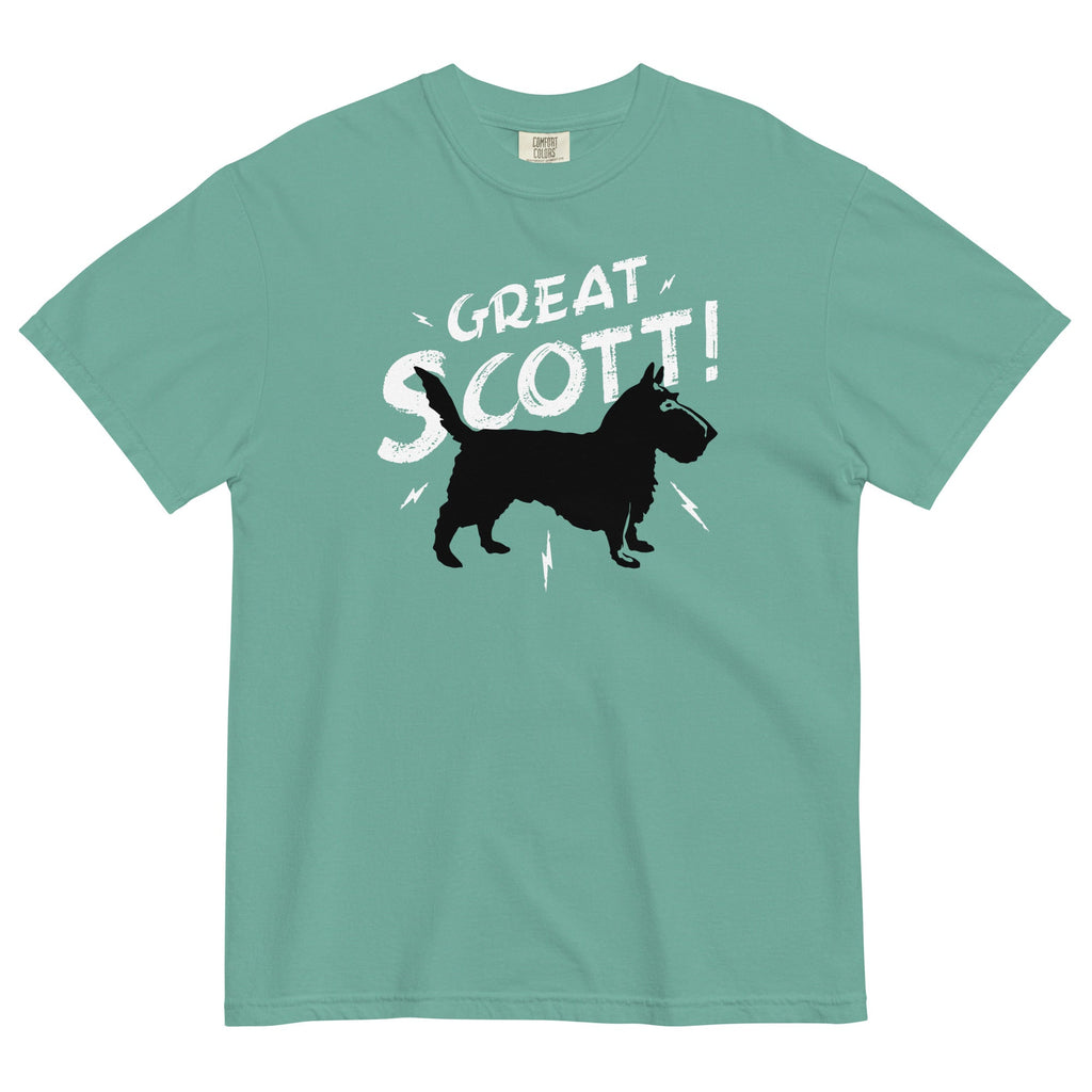 Great Scott! Men's Relaxed Fit Tee Hoodie, Sweatshirt | PureTeeCo.com (Image 5)