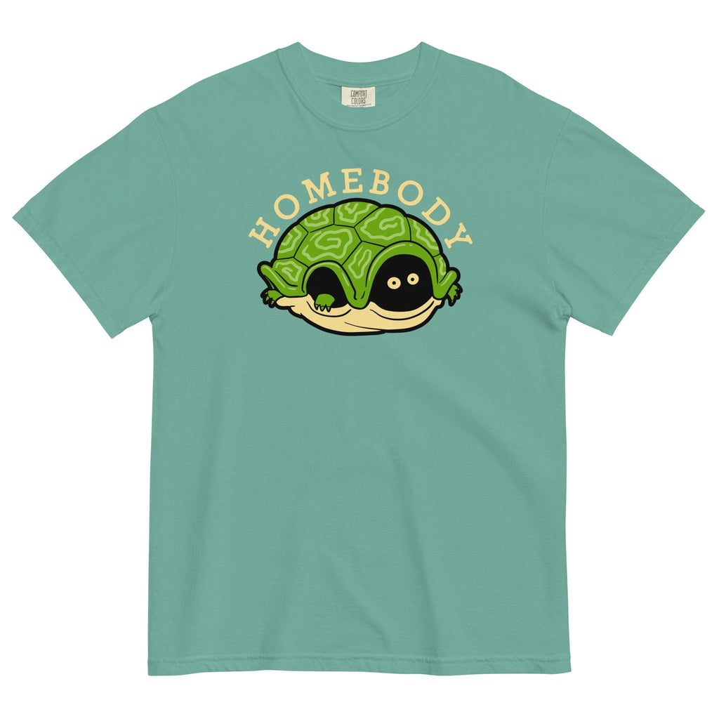 Homebody Men's Relaxed Fit Tee Hoodie, Sweatshirt | PureTeeCo.com (Image 1)