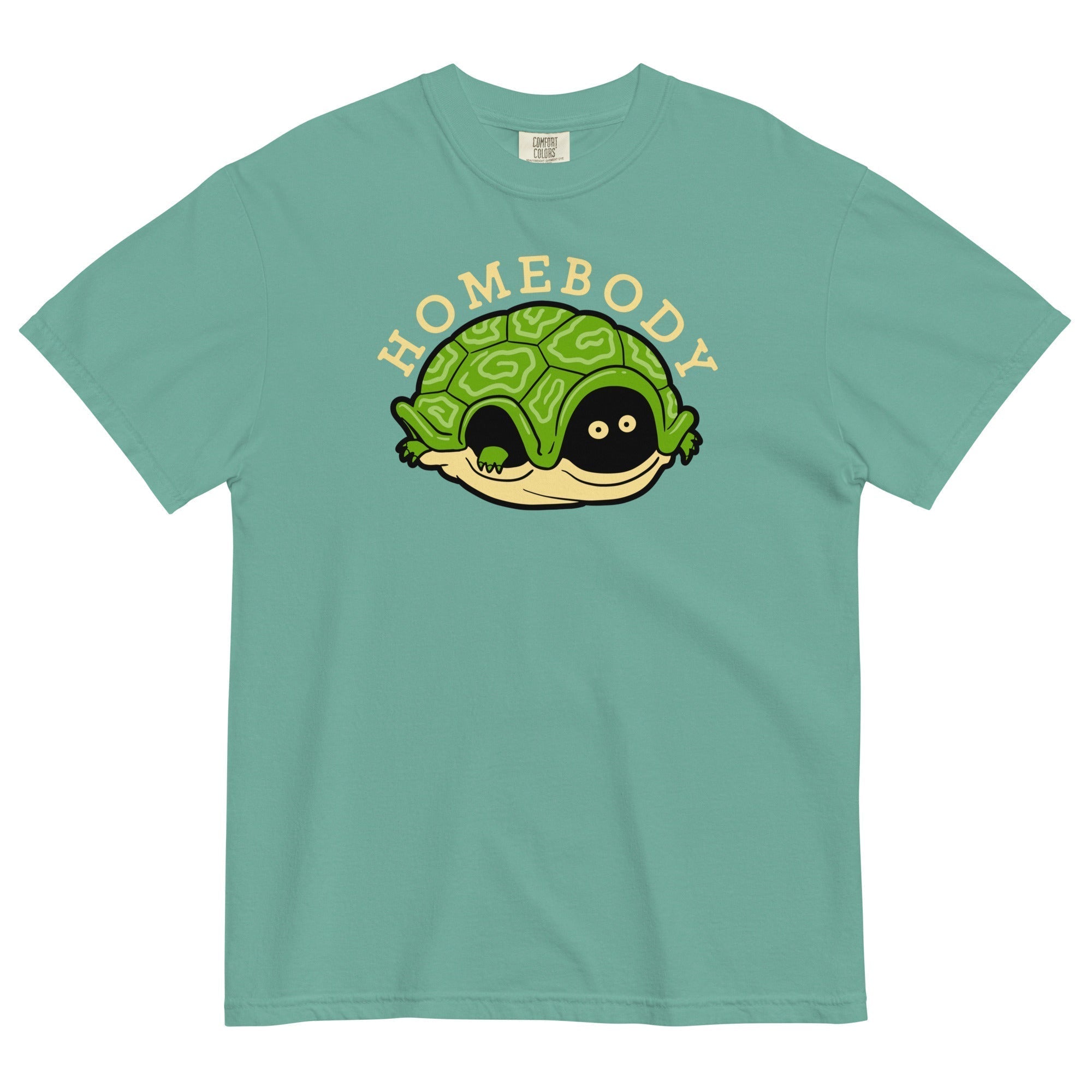 Homebody Men's Relaxed Fit Tee Hoodie, Sweatshirt | PureTeeCo.com (Image 1)