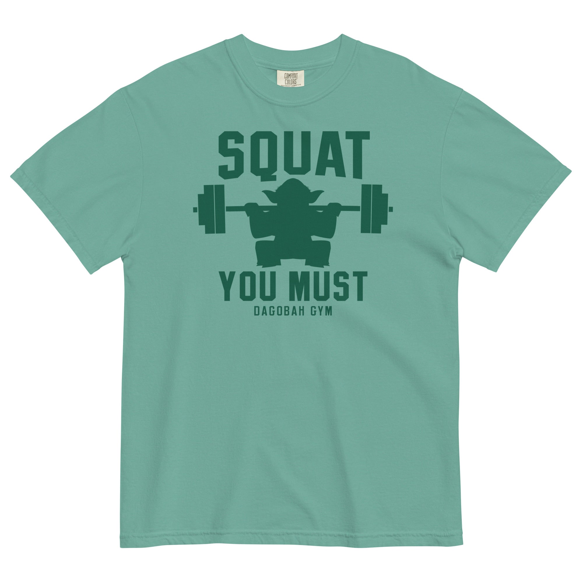 Squat You Must Men's Relaxed Fit Tee Hoodie, Sweatshirt | PureTeeCo.com (Image 2)