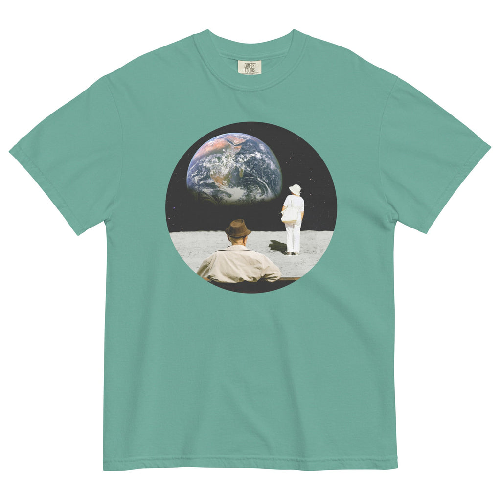 Tourist's View Men's Relaxed Fit Tee Hoodie, Sweatshirt | PureTeeCo.com (Image 5)